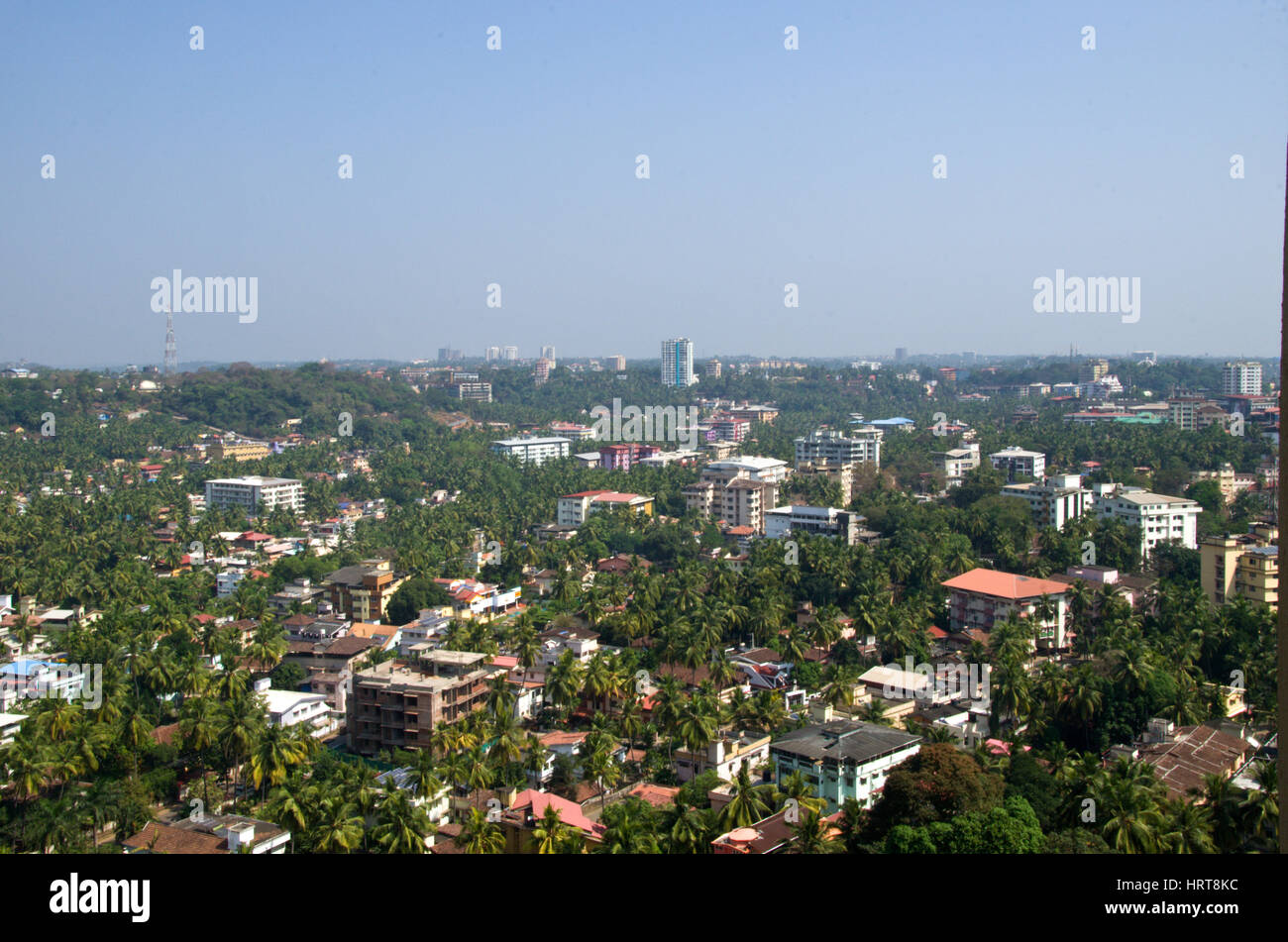Green and Clean Mangalore Stock Photo