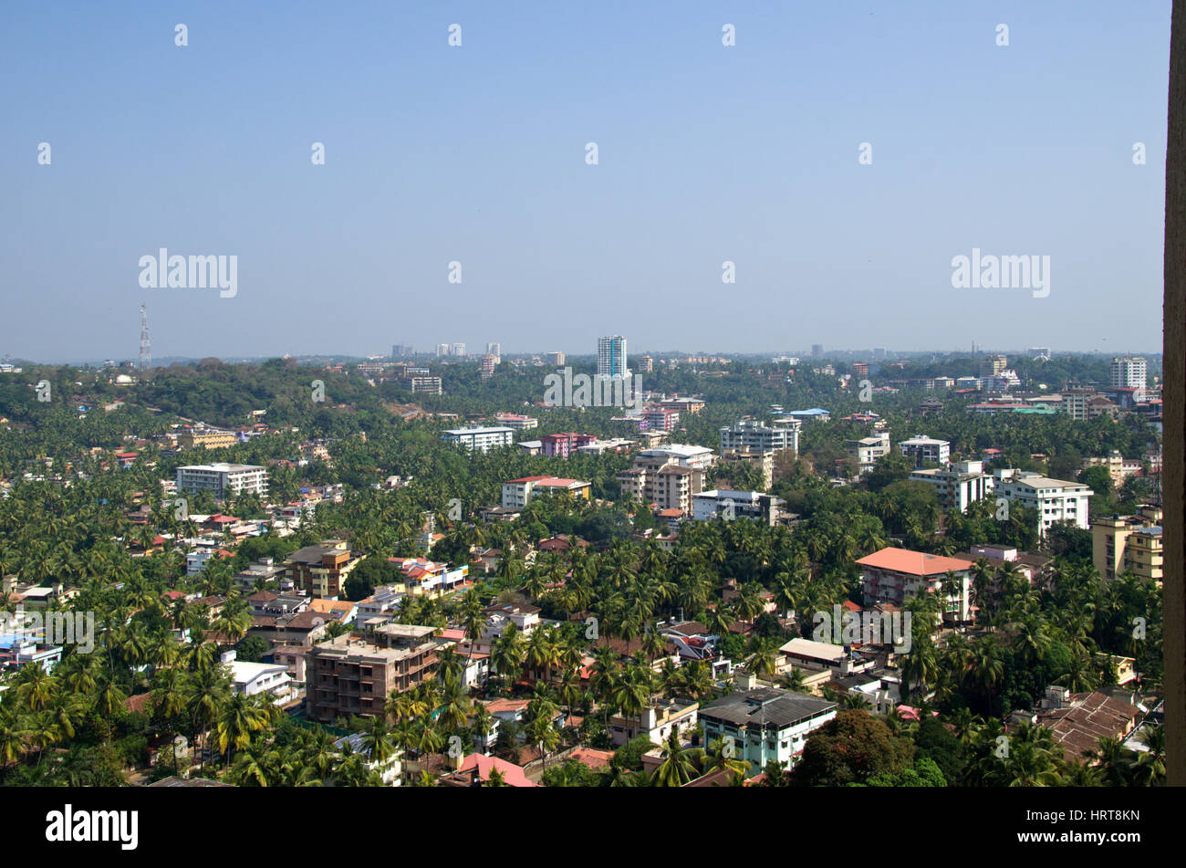 Green and Clean Mangalore Stock Photo