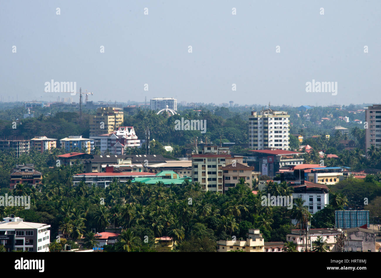 Green and Clean Mangalore Stock Photo