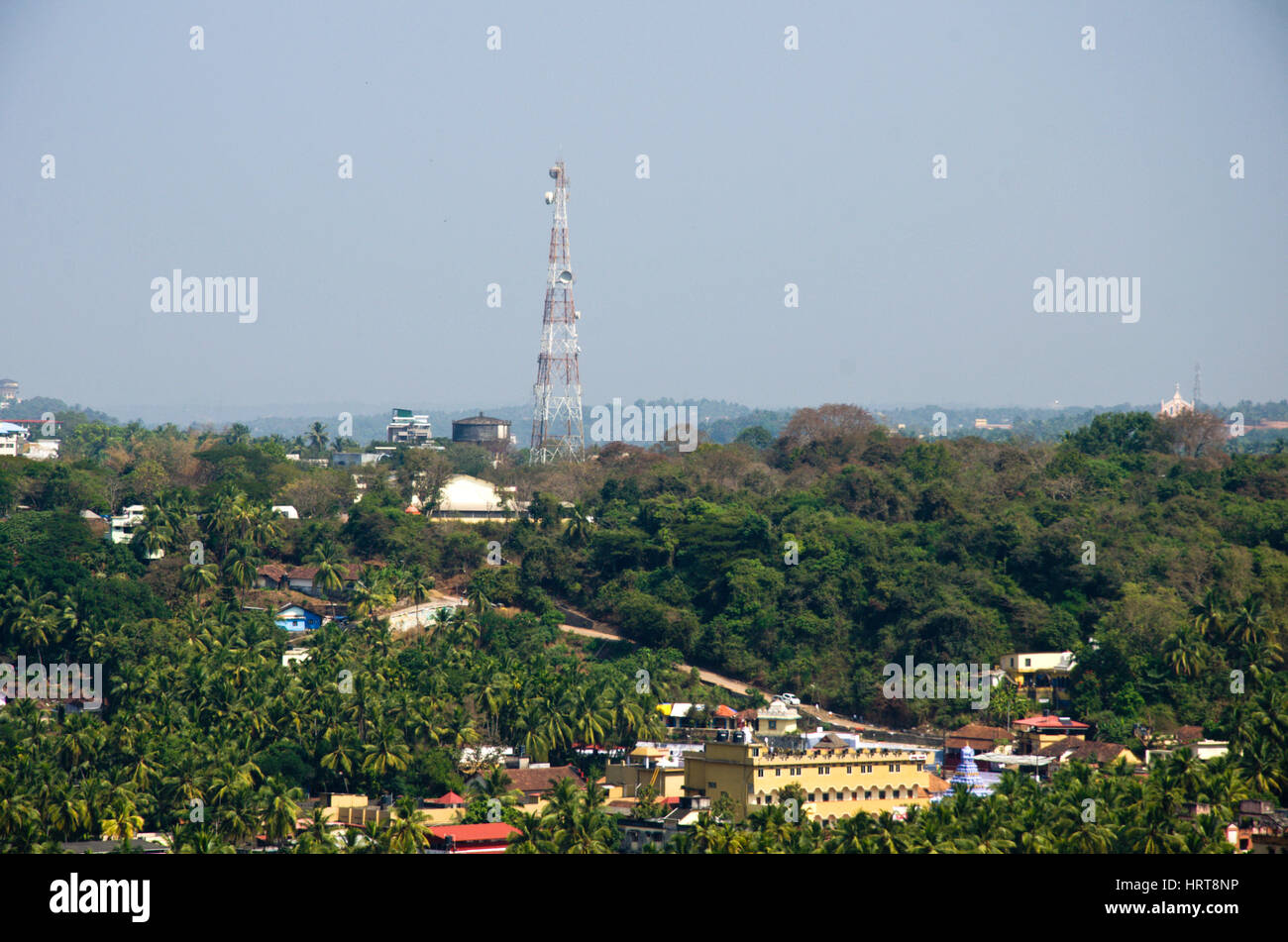 Green and Clean Mangalore Stock Photo