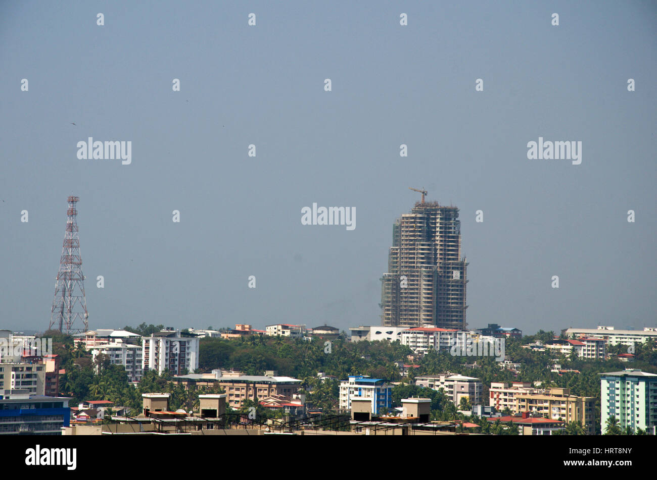 Green and Clean Mangalore Stock Photo