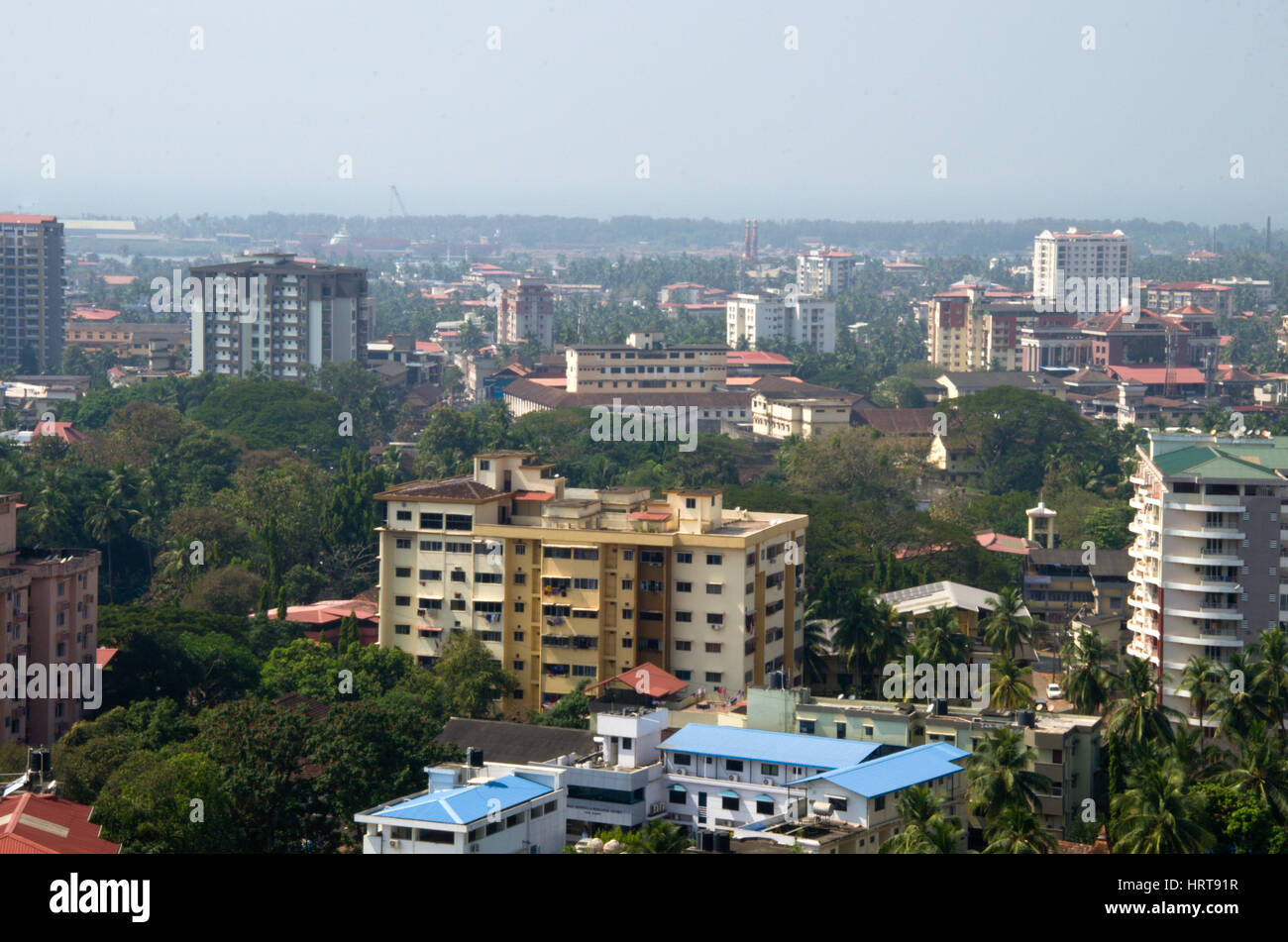 Green and Clean Mangalore Stock Photo