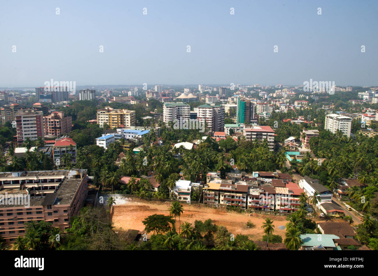 Green and Clean Mangalore Stock Photo