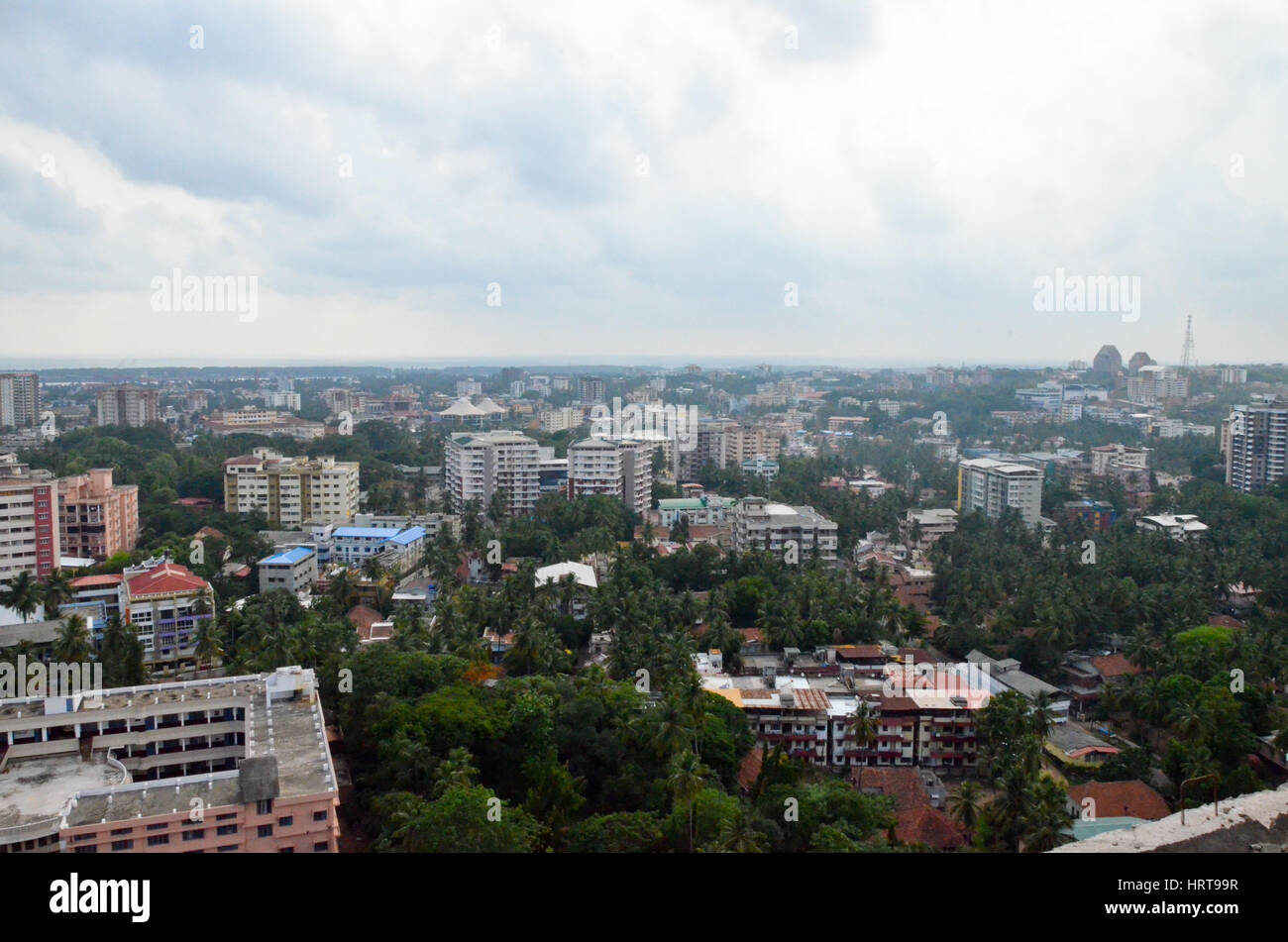 Green and Clean Mangalore Stock Photo