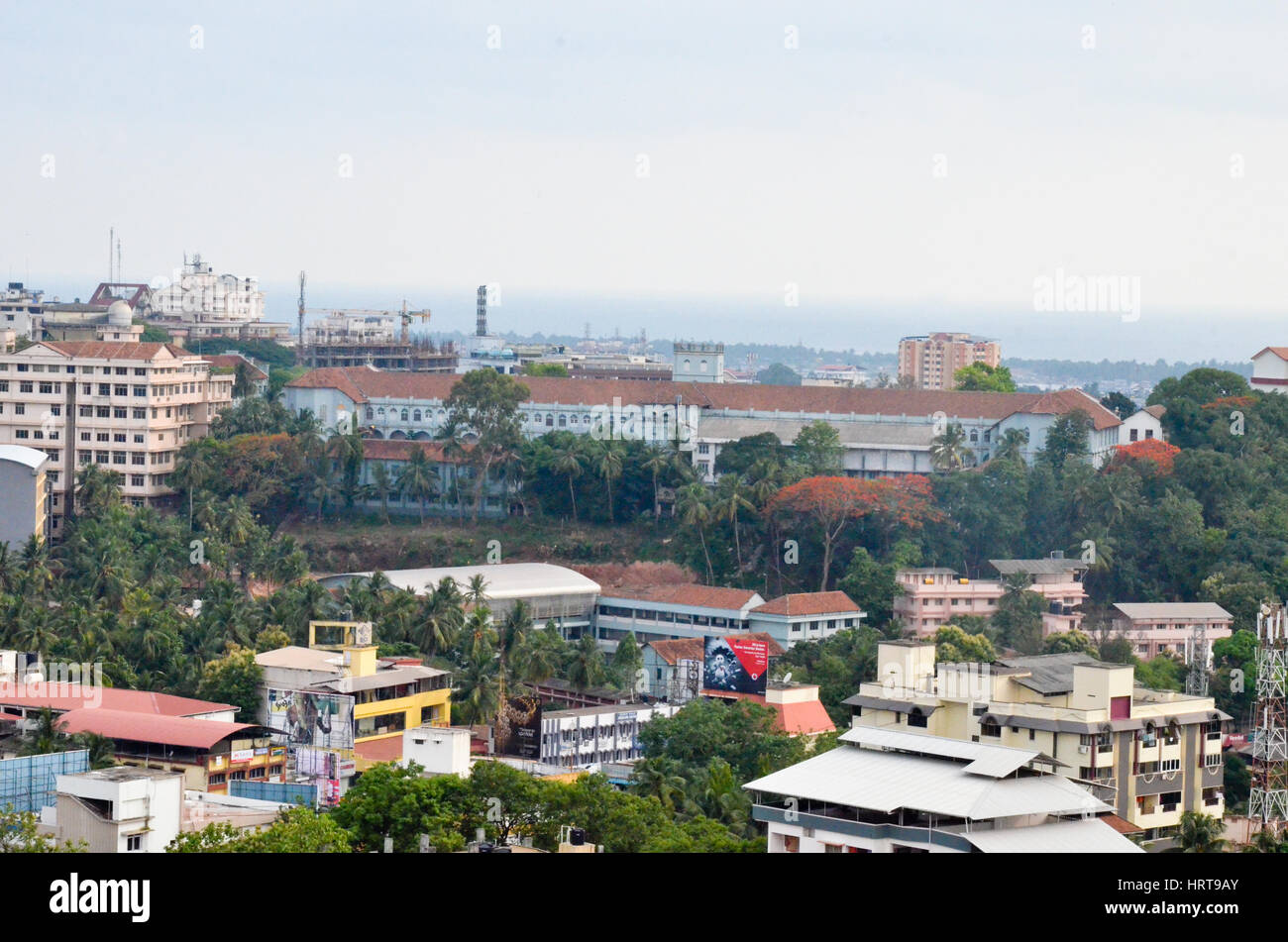 Green and Clean Mangalore Stock Photo