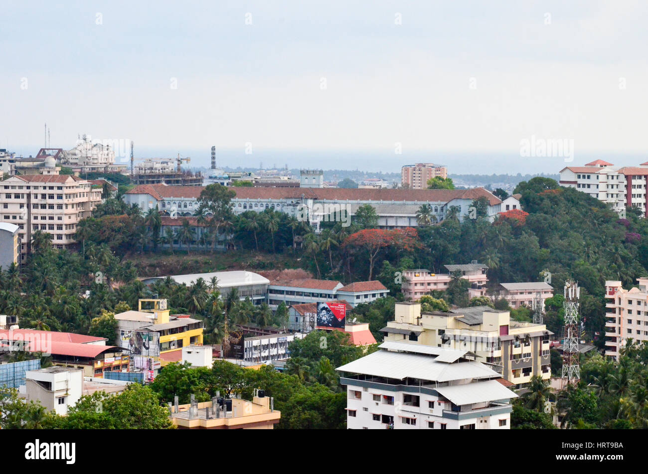 Green and Clean Mangalore Stock Photo