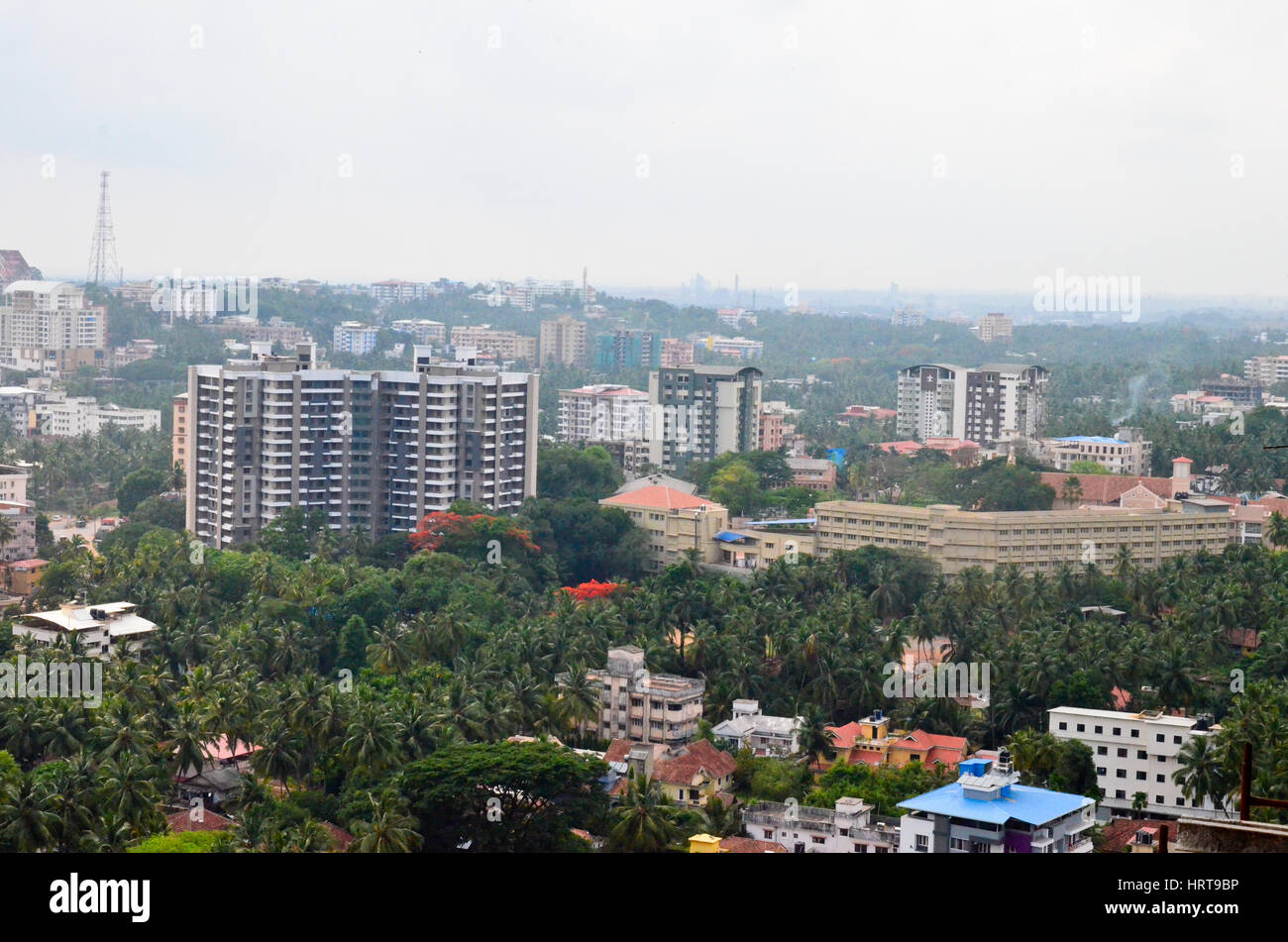 Green and Clean Mangalore Stock Photo