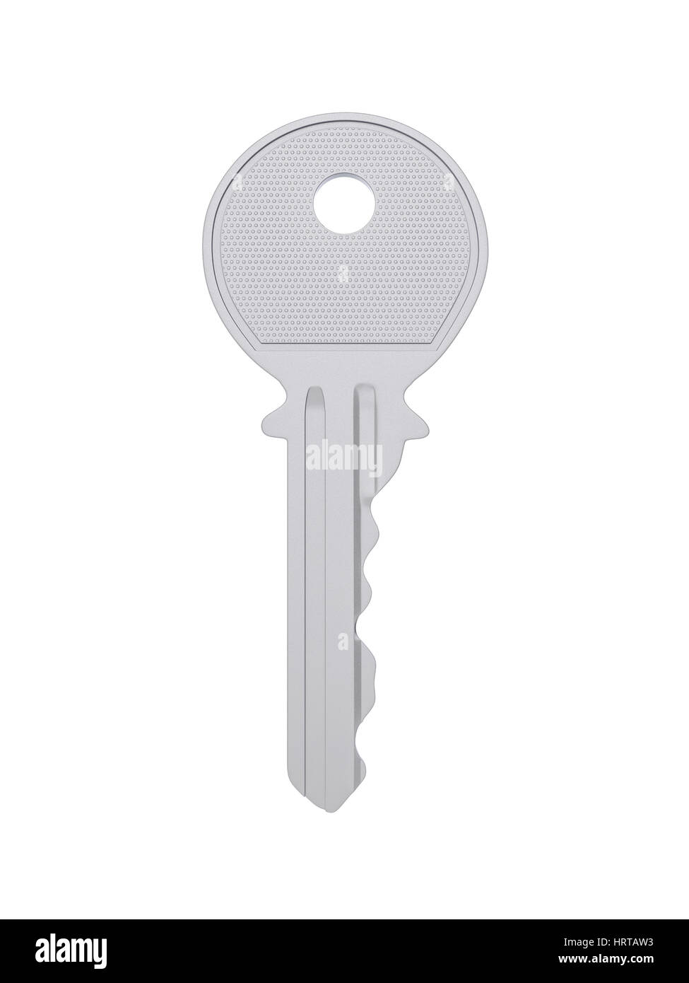 Key on a white background. 3d illustration Stock Photo - Alamy