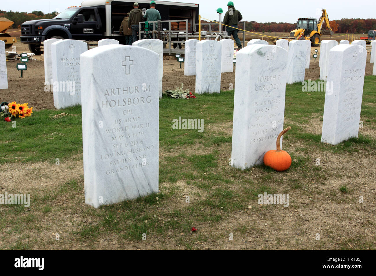 Calverton National Cemetery Long Island New York Stock Photo Alamy