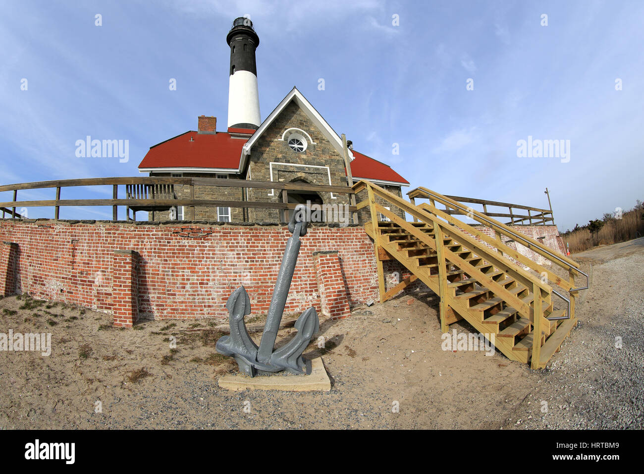 Fire Island Lighthouse Long Island NY Stock Photo