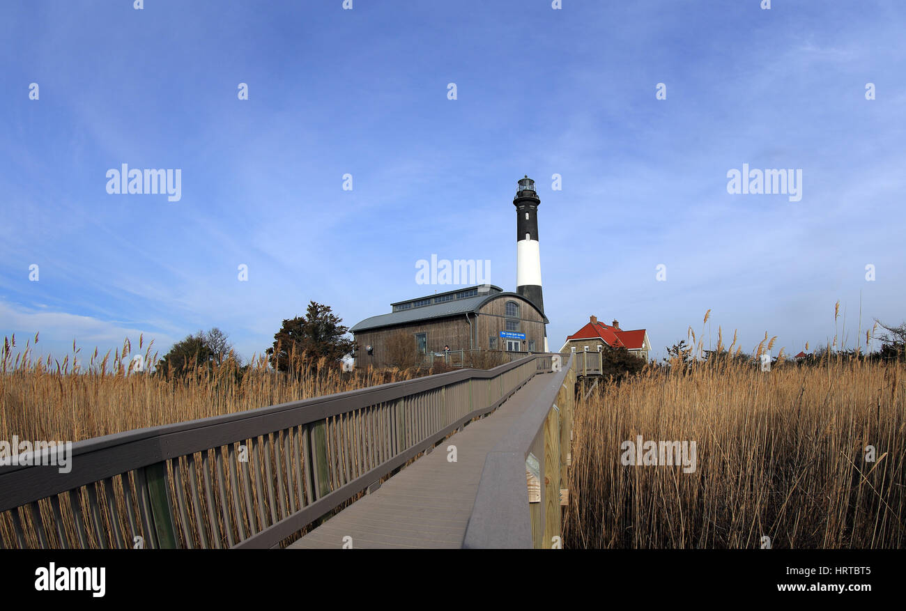 Fire Island Lighthouse Long Island NY Stock Photo