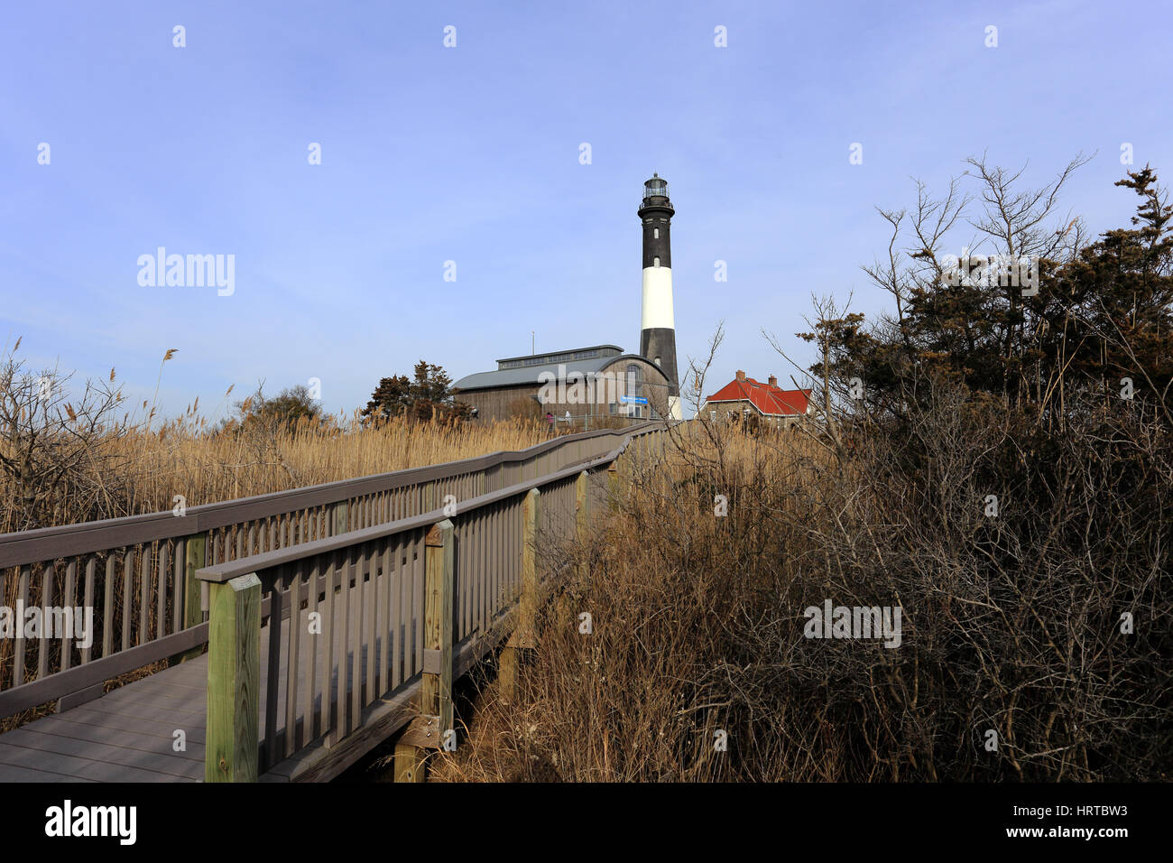 Fire Island Lighthouse Long Island NY Stock Photo