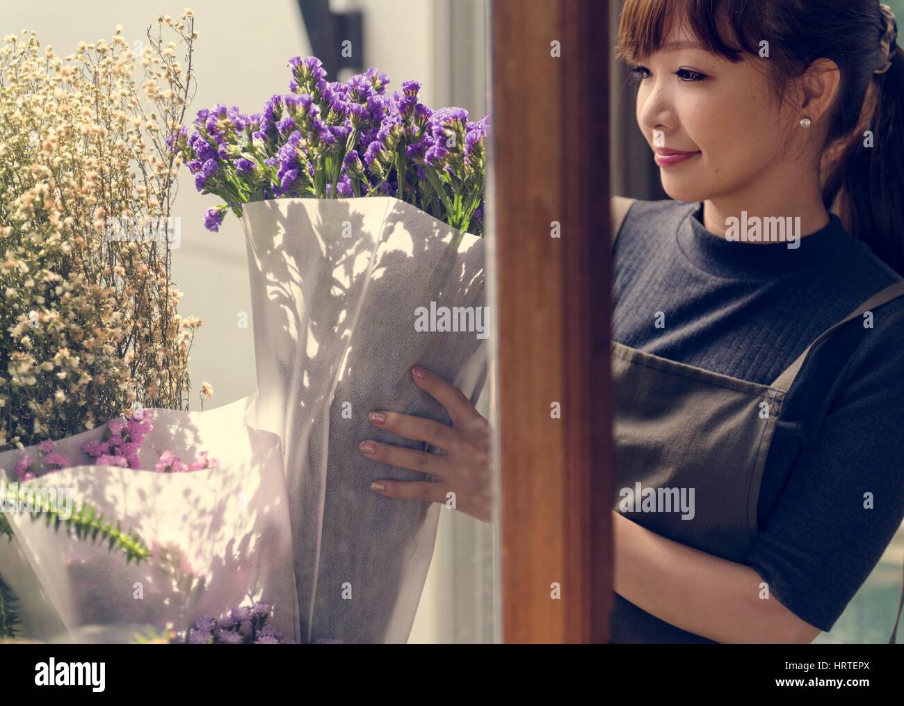 Flower Shop Store Florist Botany Bouquet Blooming Stock Photo Alamy