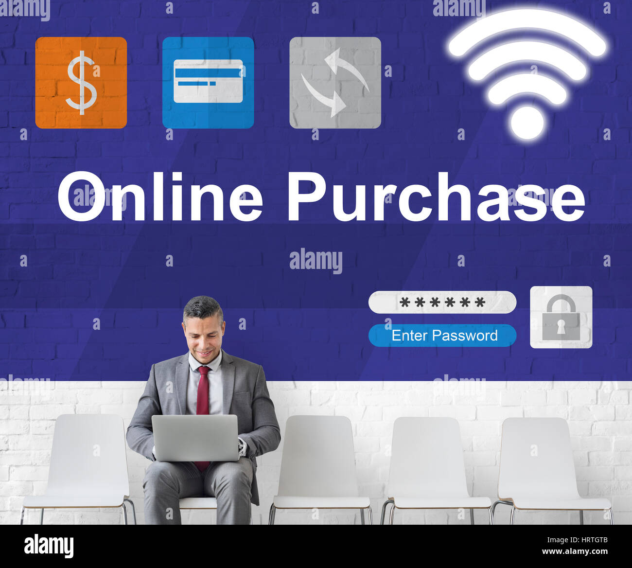 Online Purchasing Payment Banking Stock Photo Alamy
