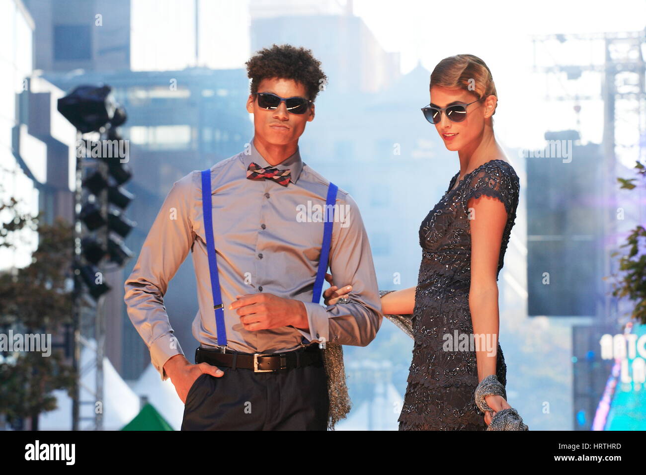 Ray-Ban fashion show during the Fashion & Design festival in Montreal Stock  Photo - Alamy