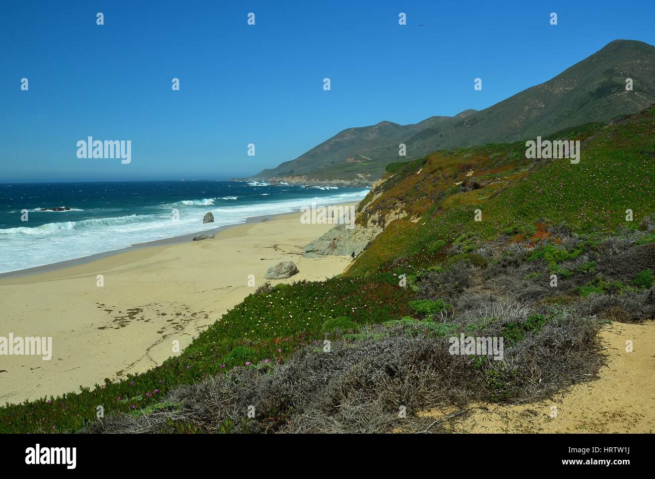 California Central Coast, The Big Sur Stock Photo - Alamy