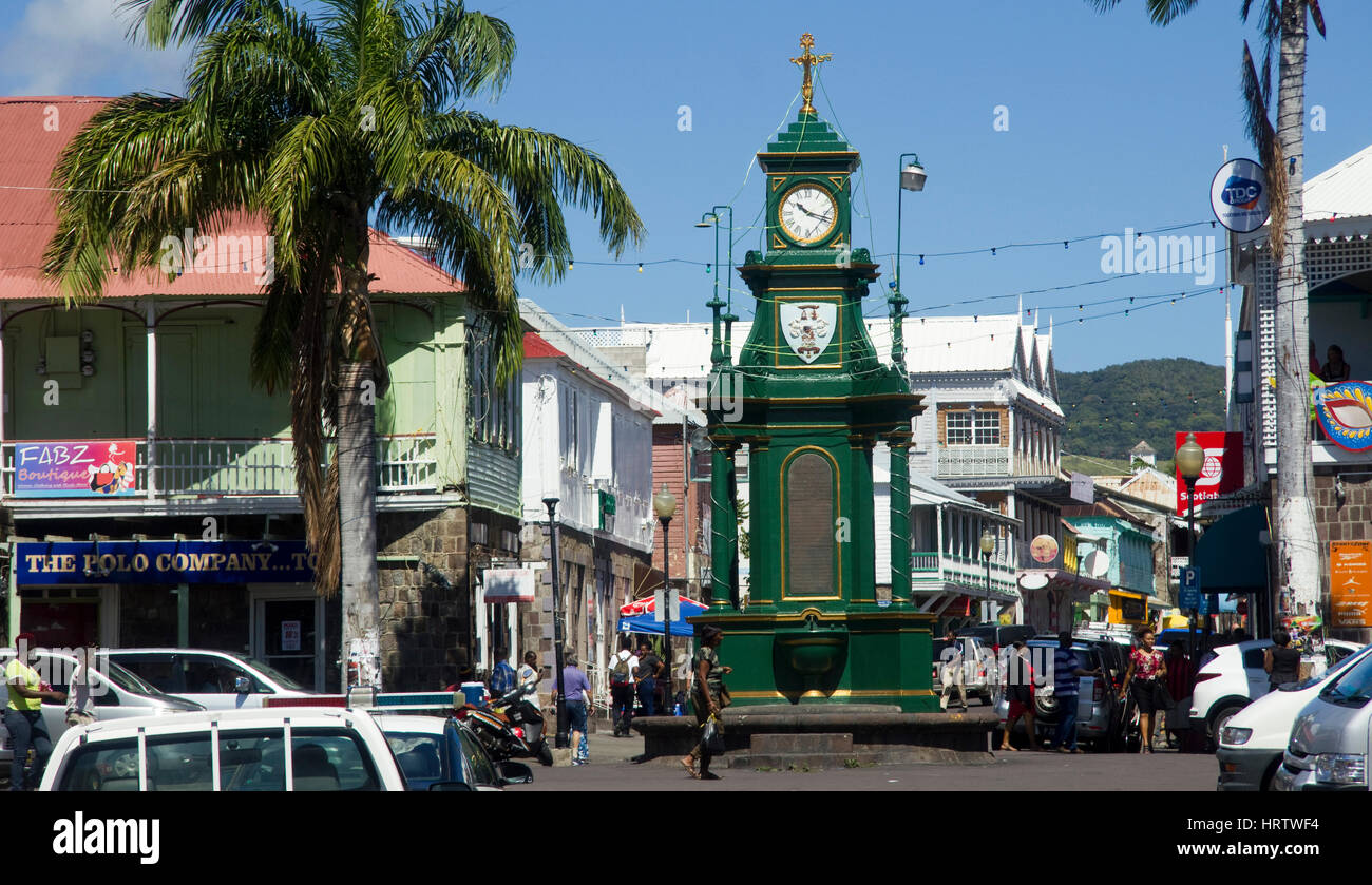 Basseterre, St Kitts and Nevis, Caribbean Stock Photo Alamy