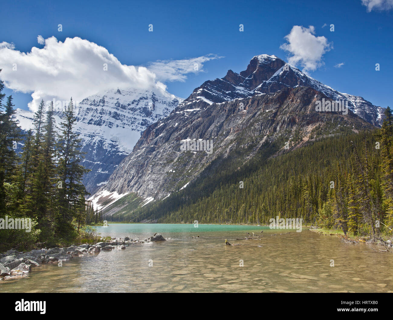 Mount Edith Cavell, Jasper National Park, British Columbia, Canada ...