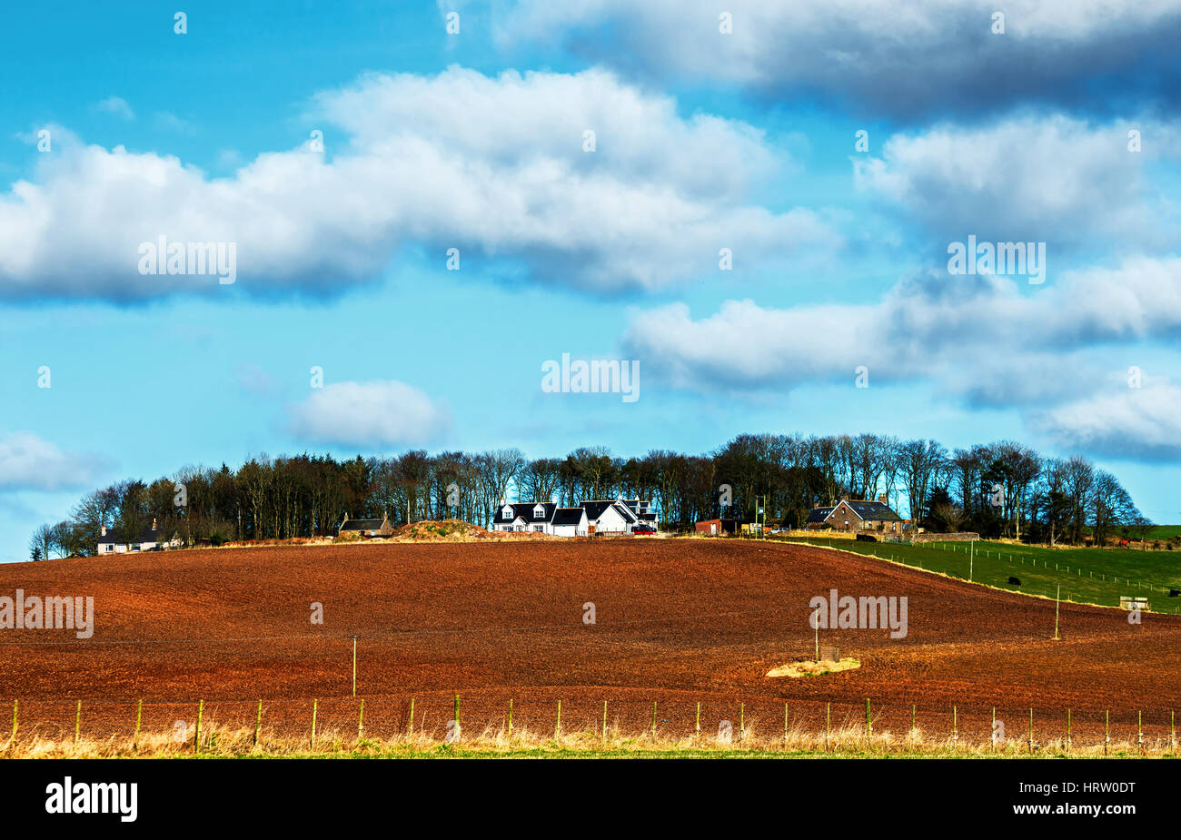 Hill top farm Stock Photo Alamy
