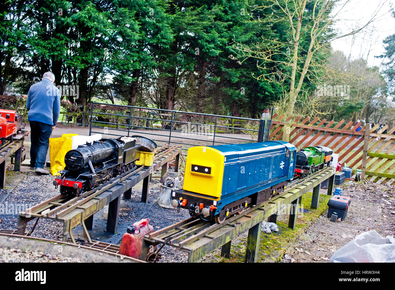 Teesside small gauge railway hires stock photography and images Alamy