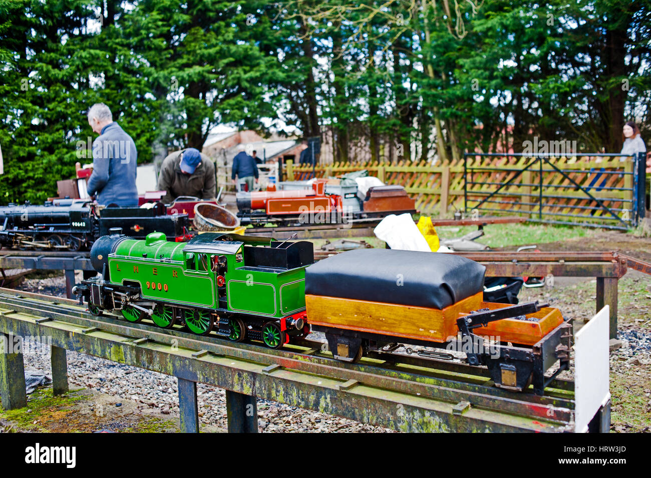 LNER Class L1 small gauge Teesside small gauge railway, Preston Park, Stockton on
