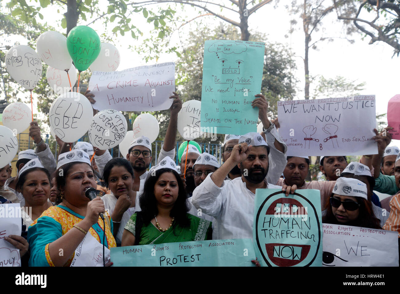 Kolkata India 04th Mar 2017 Human Rights Protection - 