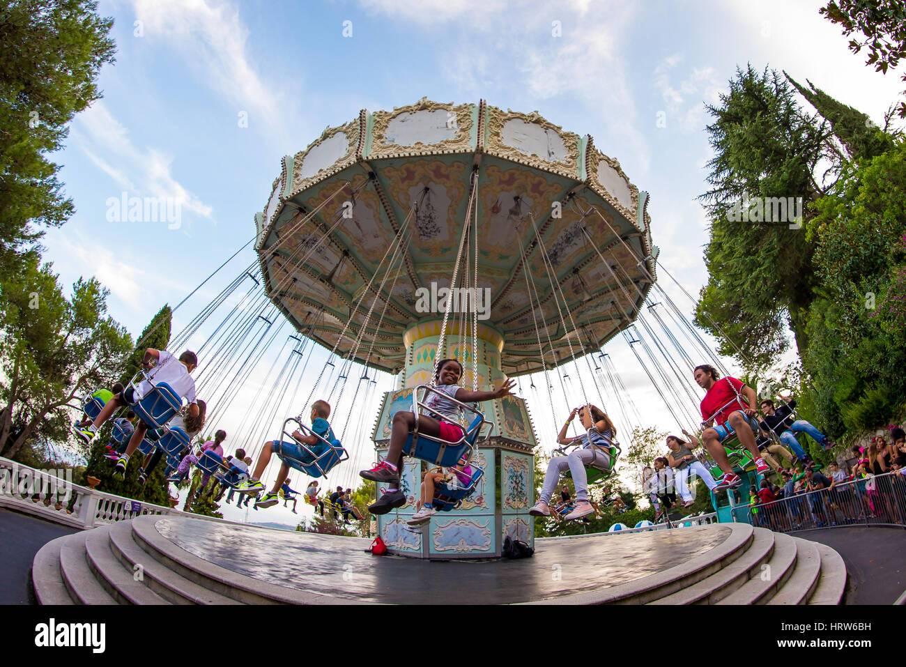 Flying carousel hires stock photography and images Alamy