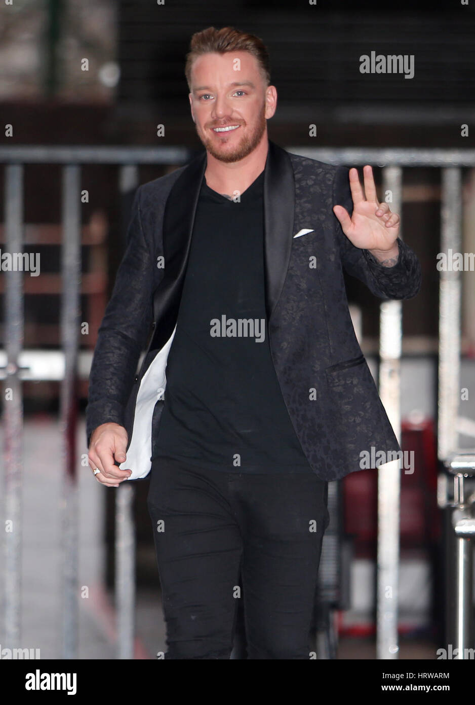 Jamie O&rsquo;Hara outside ITV Studios Featuring: Jamie O&rsquo;Hara Where: London