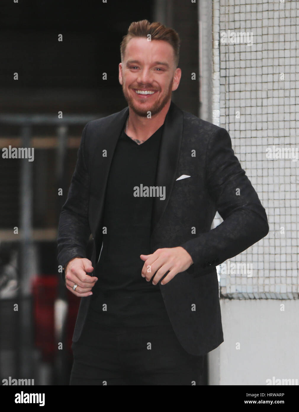 Jamie O’Hara outside ITV Studios Featuring: Jamie O’Hara Where: London
