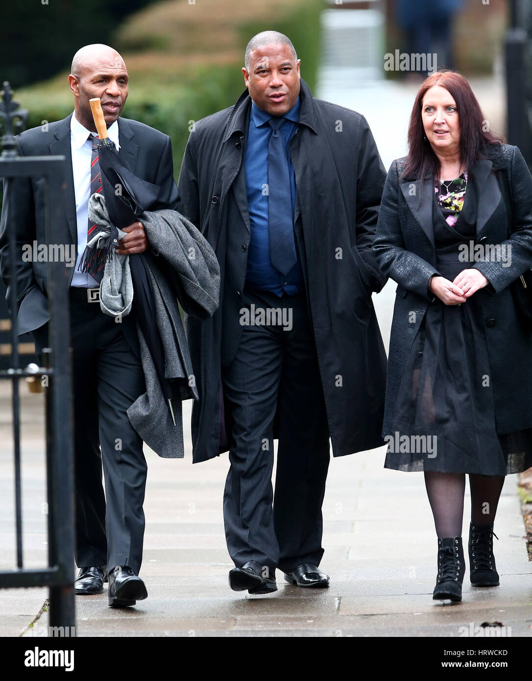 The funeral of ex-England manager Graham Taylor takes place at St. Mary's Church in Watford. Taylor managed Watford FC twice, famously during the time the club was owned by Elton John. He also managed Aston Villa and Wolves.  Featuring: John Barnes Where: Stock Photo