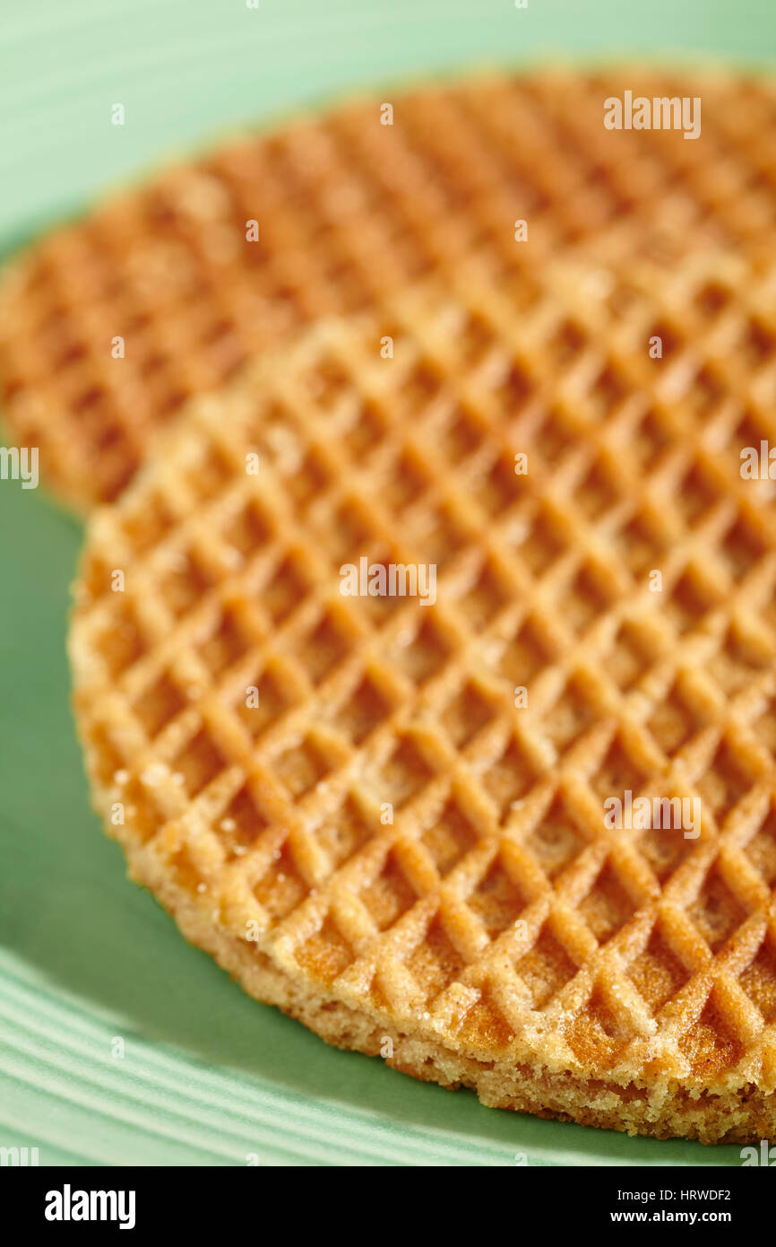 Dutch Stroopwafels, called "Stroopies" in English Stock Photo Alamy