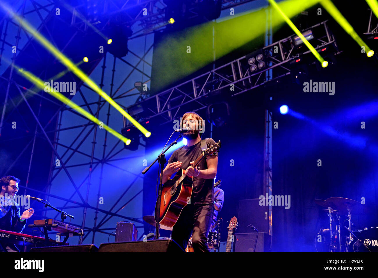 VALENCIA, SPAIN APR 4 Standstill (band) performs at MBC Fest on