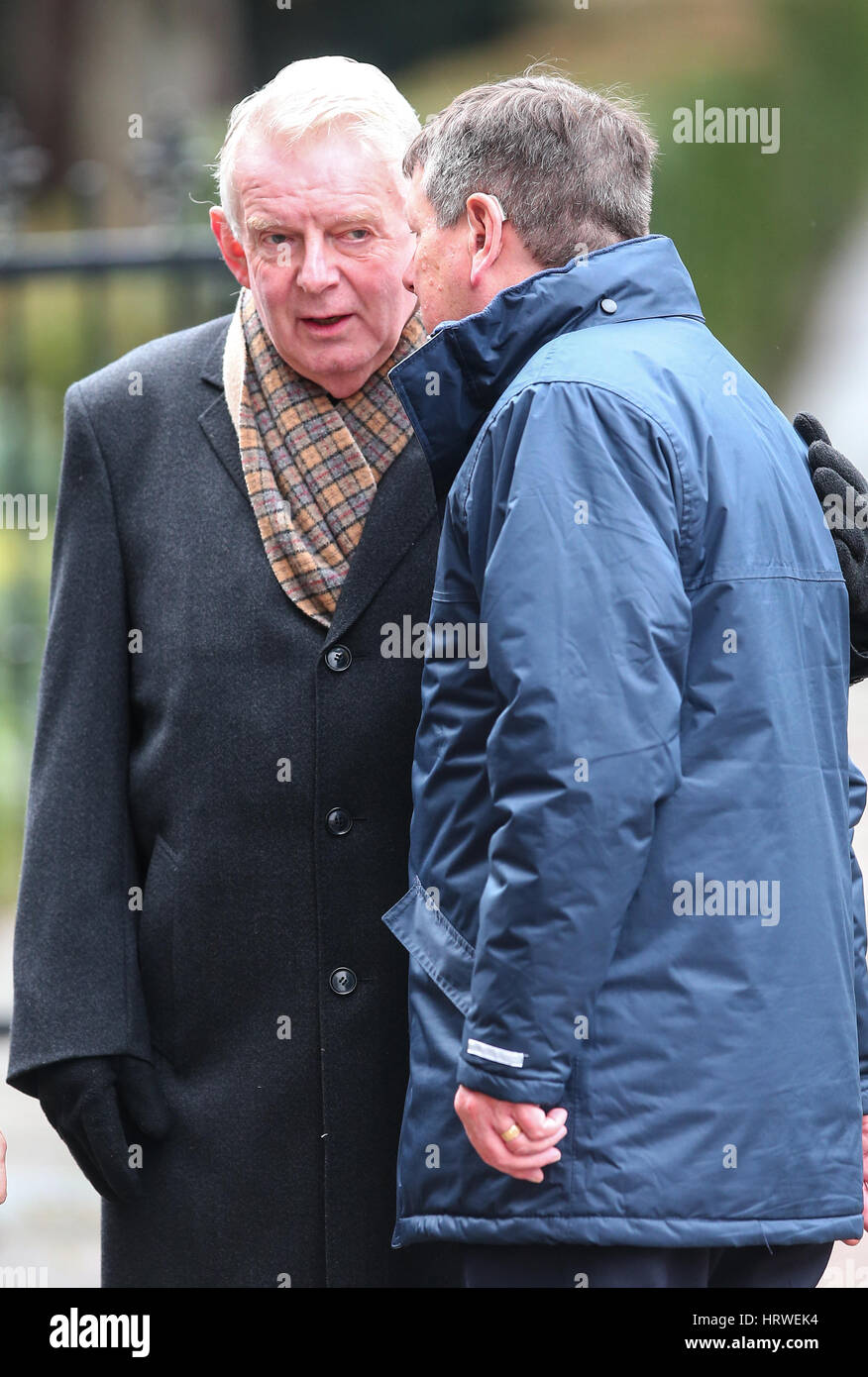 The funeral of ex-England manager Graham Taylor takes place at St. Mary's Church in Watford. Taylor managed Watford FC twice, famously during the time the club was owned by Elton John. He also managed Aston Villa and Wolves.  Featuring: John Motson Where: Stock Photo