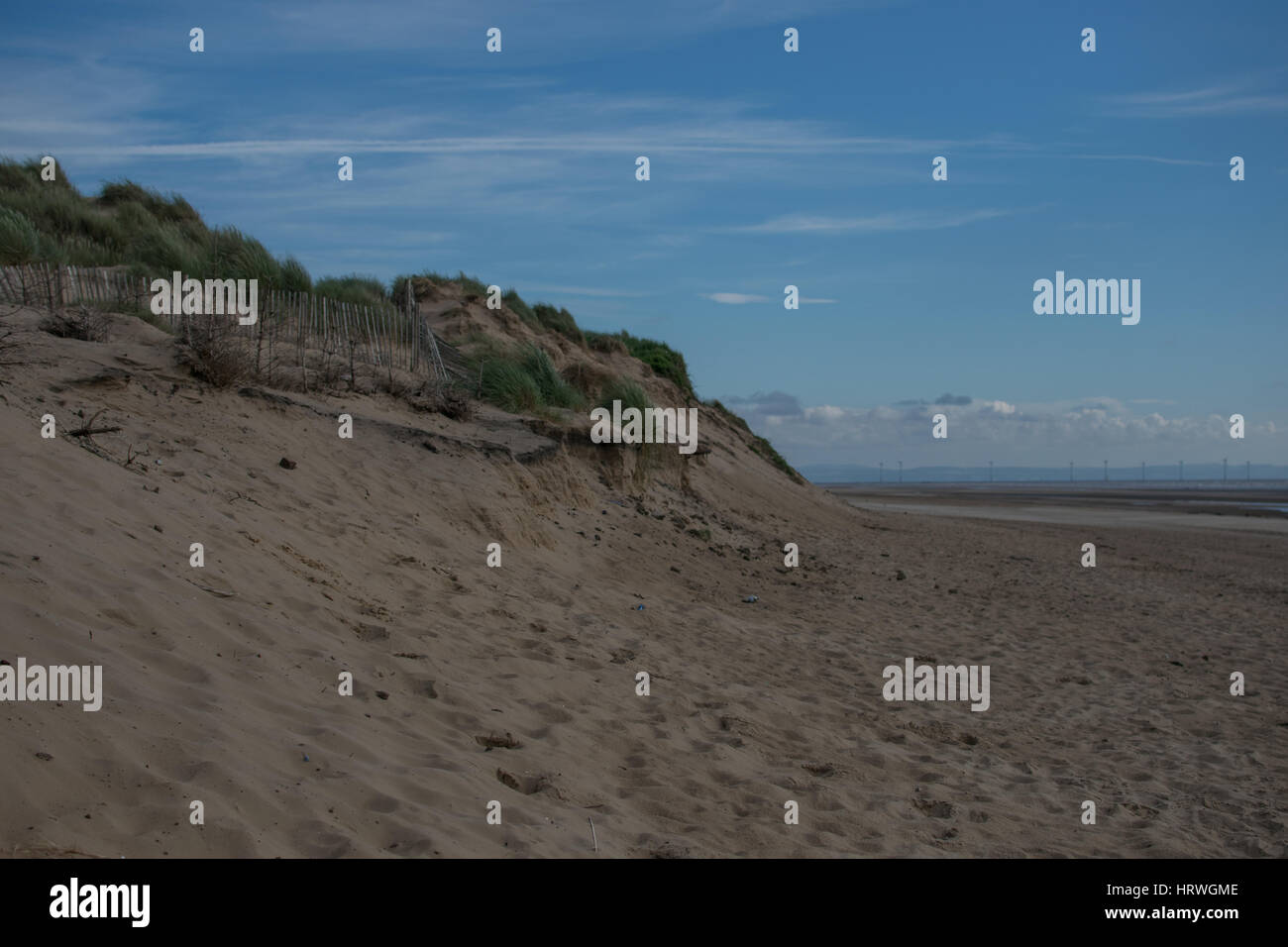 Sand Dunes at Formby Beach, Liverpool, England Stock Photo Alamy