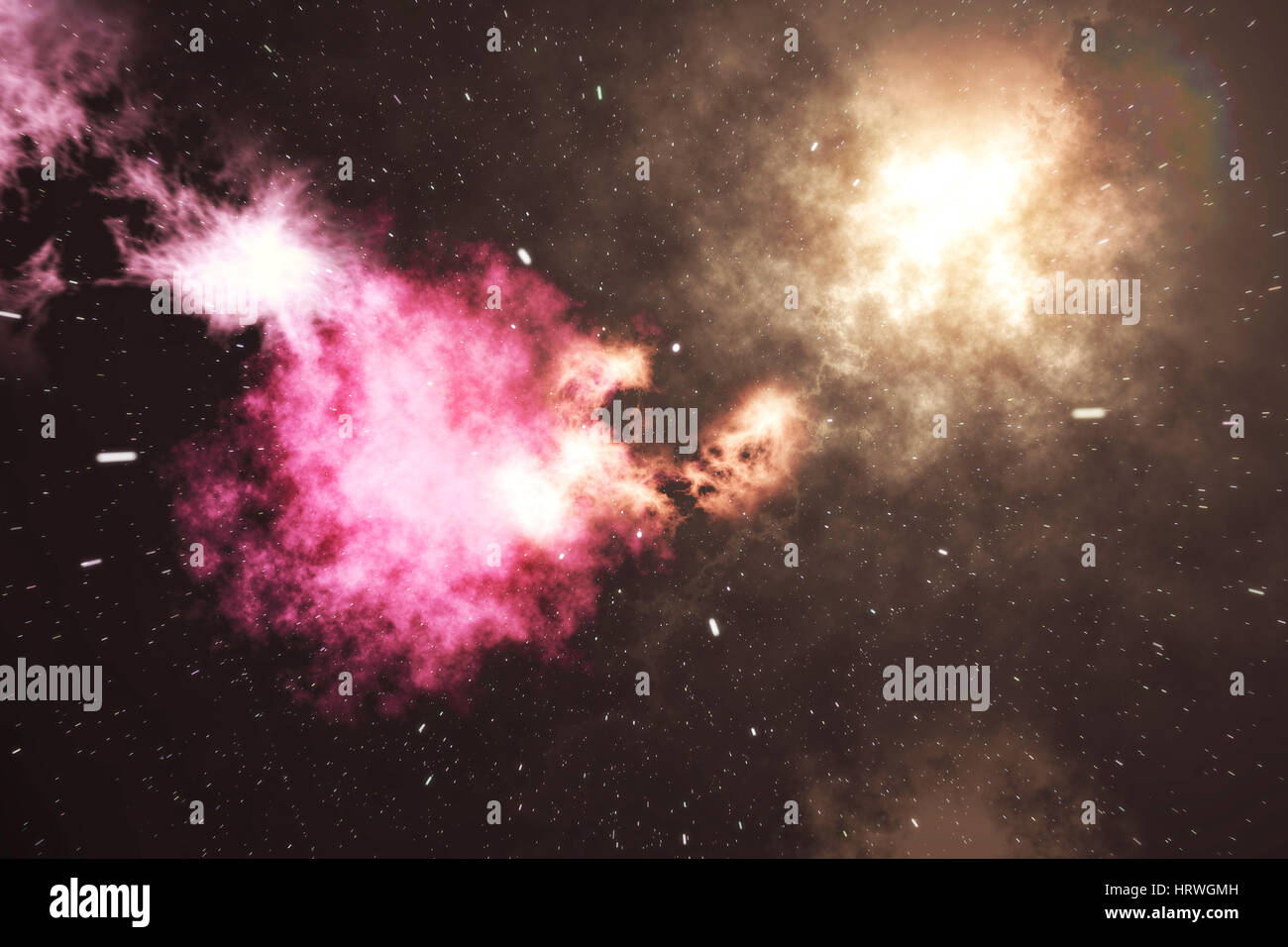 Universe filled with stars, nebula and galaxy, space dust in the universe, beautiful background