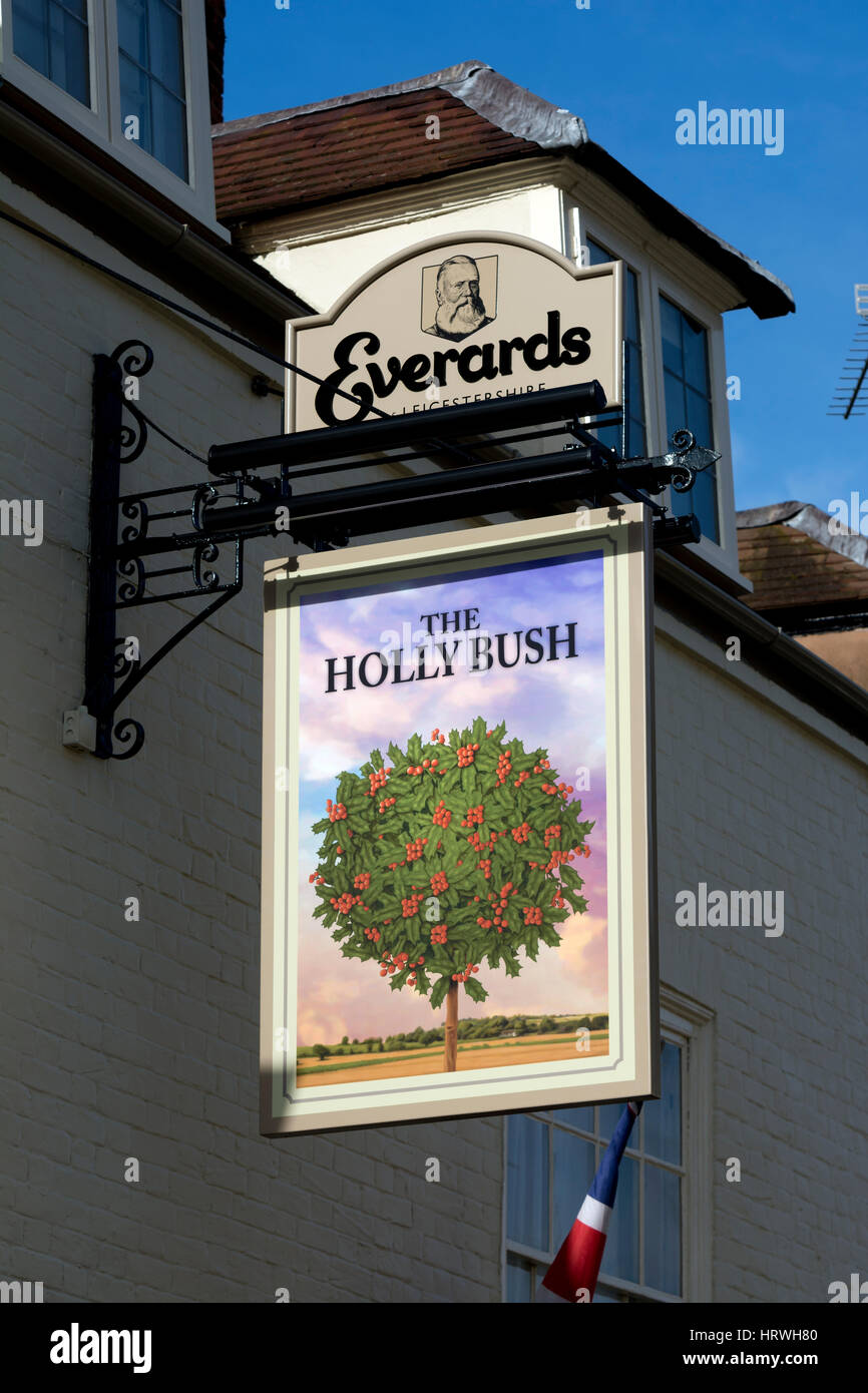 Bush pub sign uk hires stock photography and images Alamy