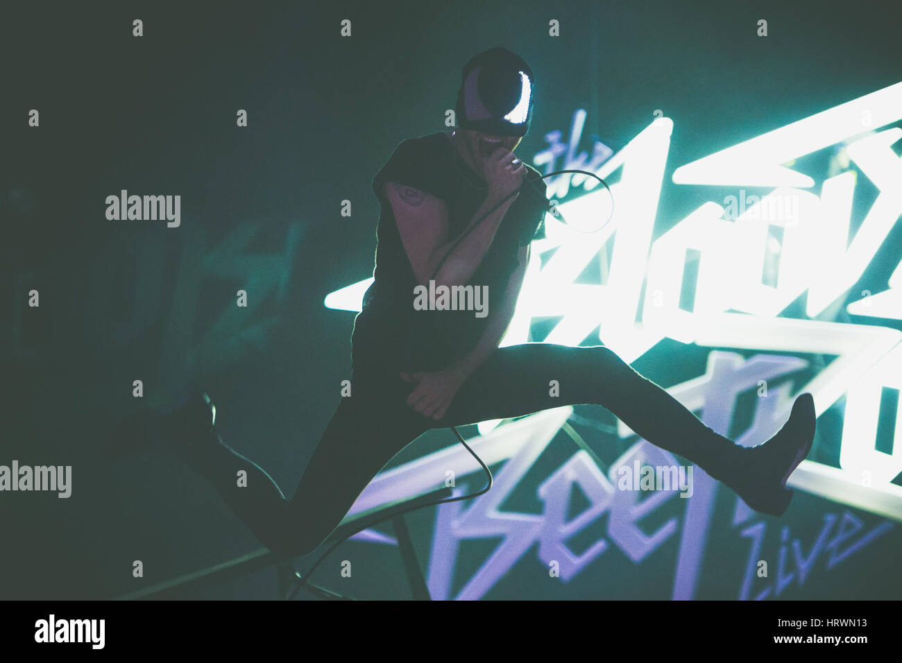 July 5, 2014: The Bloody Beetroots ( also known as Sir Bob Cornelius Rifo,  real name Simone