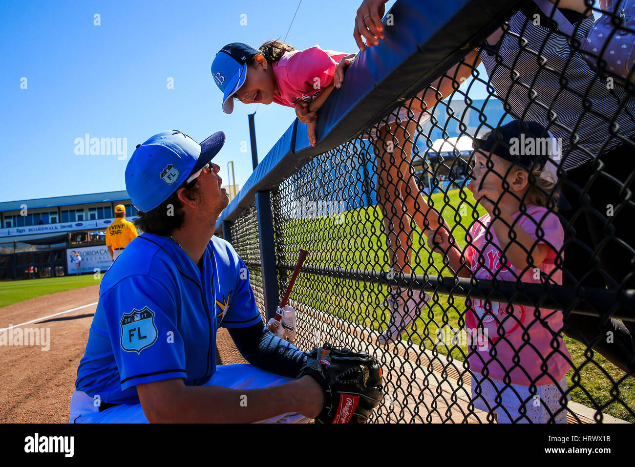 Colby Rasmus Family Port Charlotte, Florida, USA. 4th Mar, 2017. WILL VRAGOVIC | Times ...