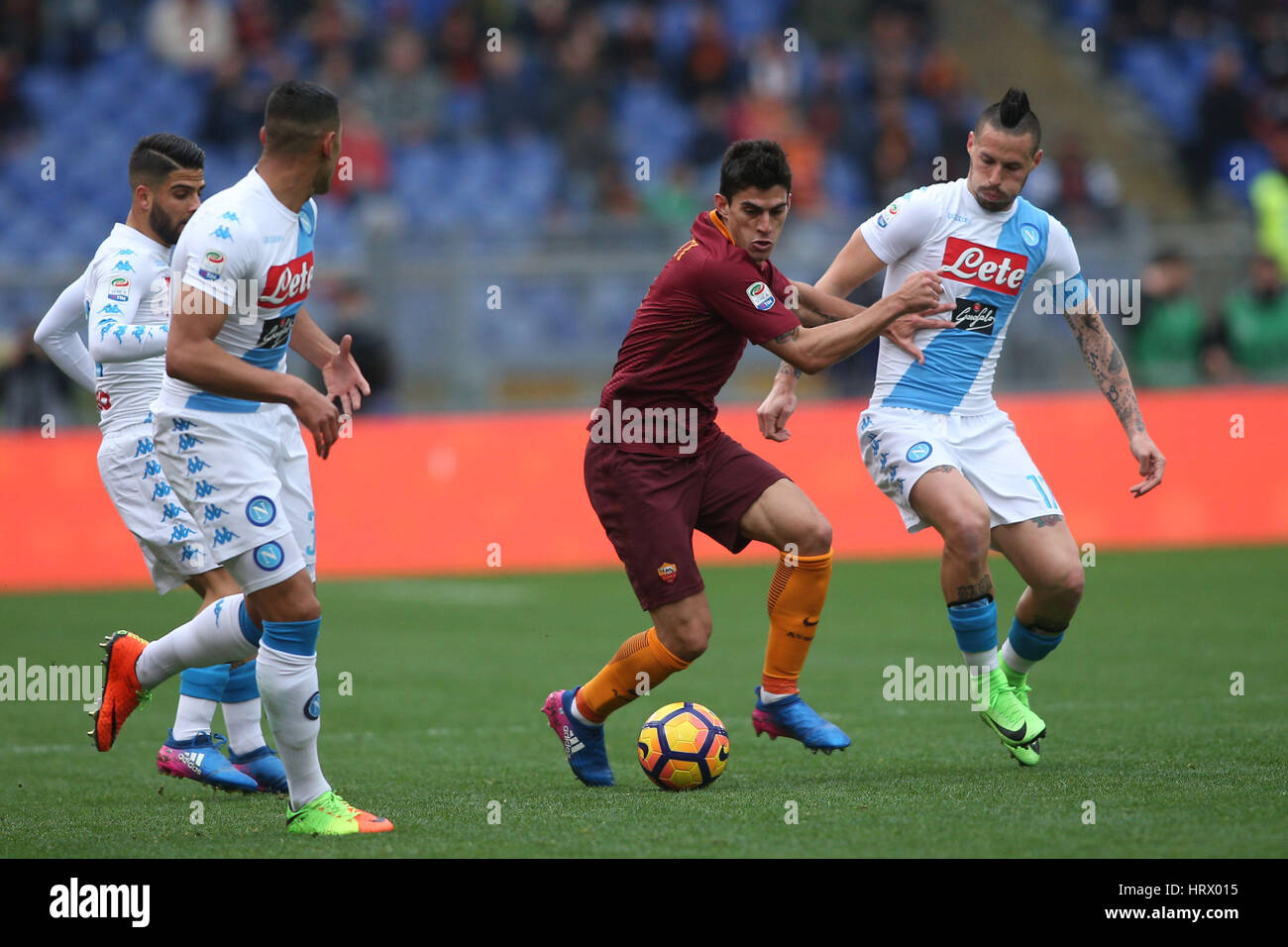 Stadio Olimpico, Rome, Italy. 04th Mar, 2017. Serie A Football. AS Roma ...