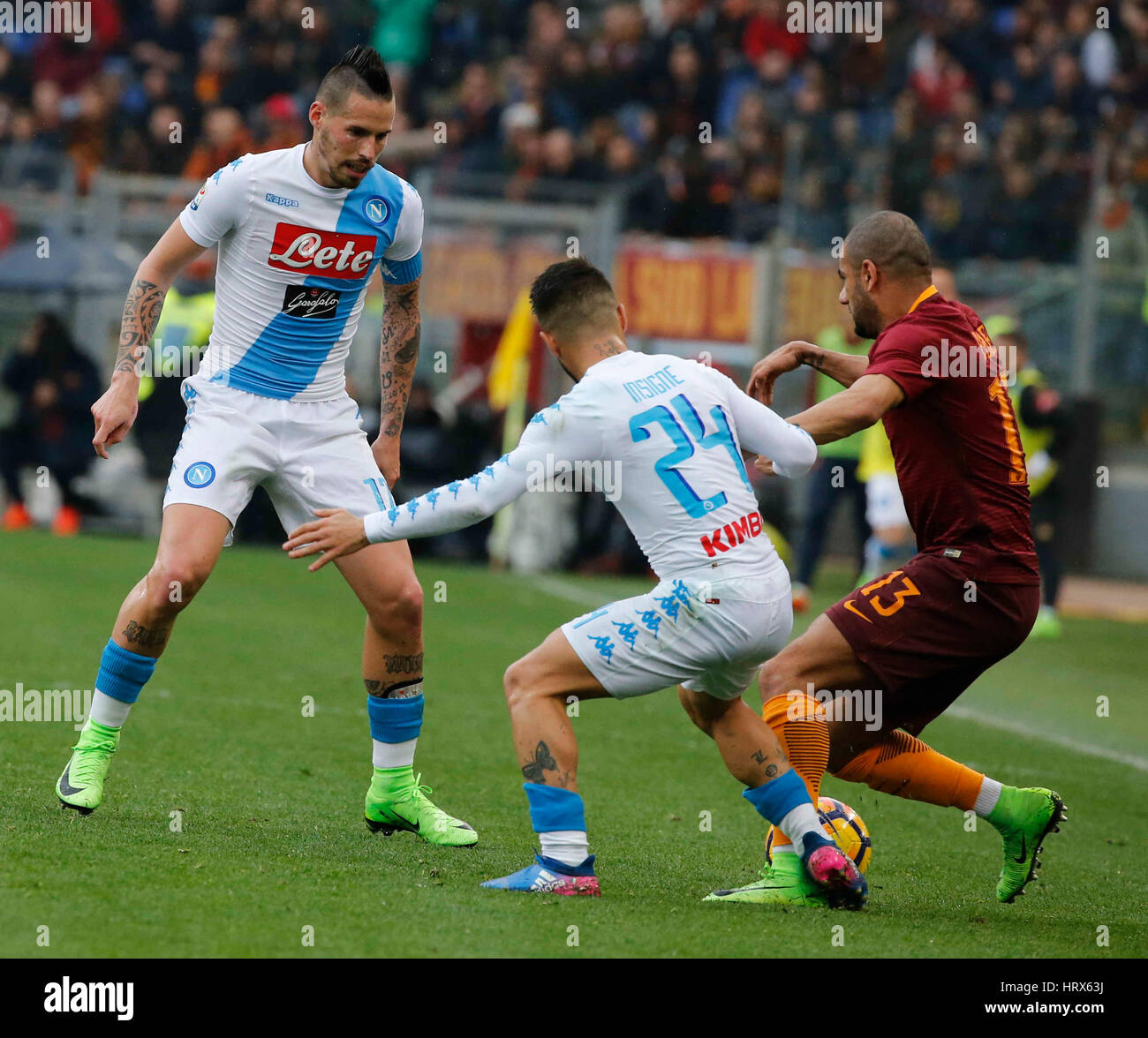 Marek hamsik roma hi-res stock photography and images - Alamy