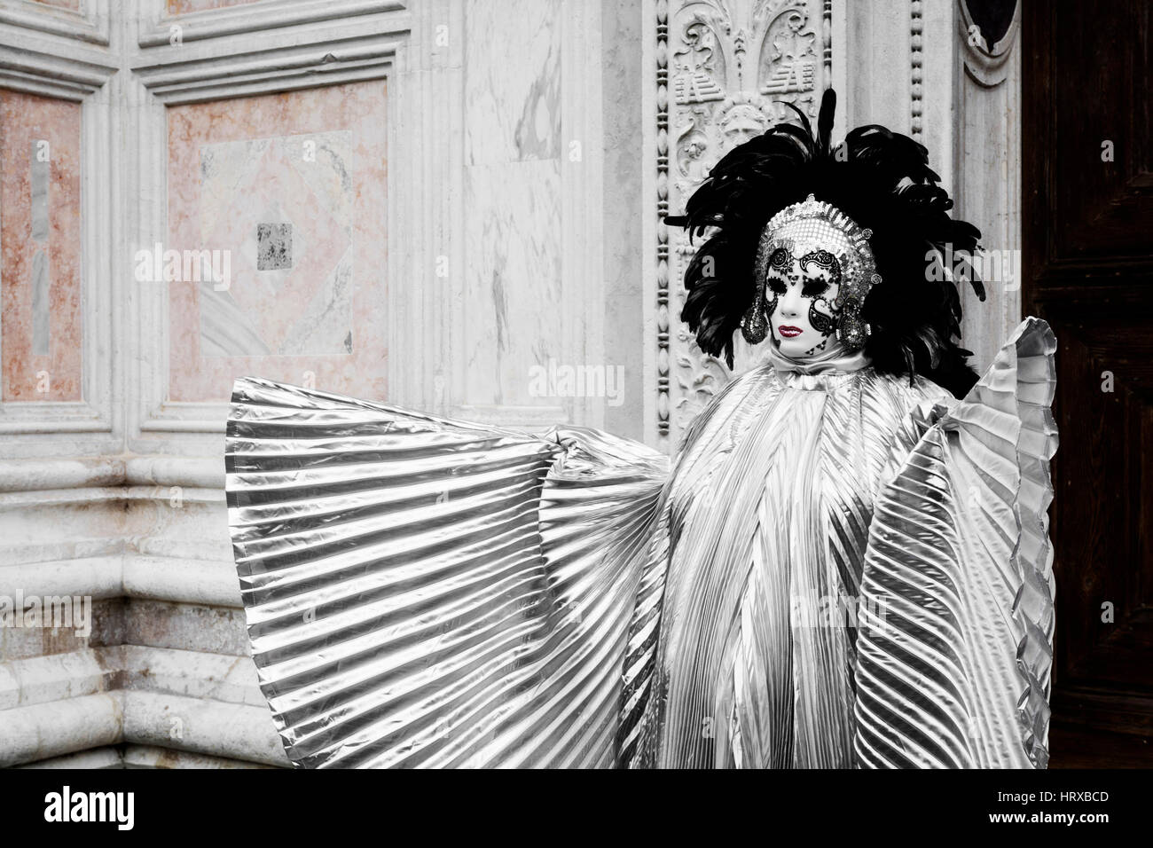 Carnival of Venice, Carnevale di Venezia, Masquerade Stock Photo