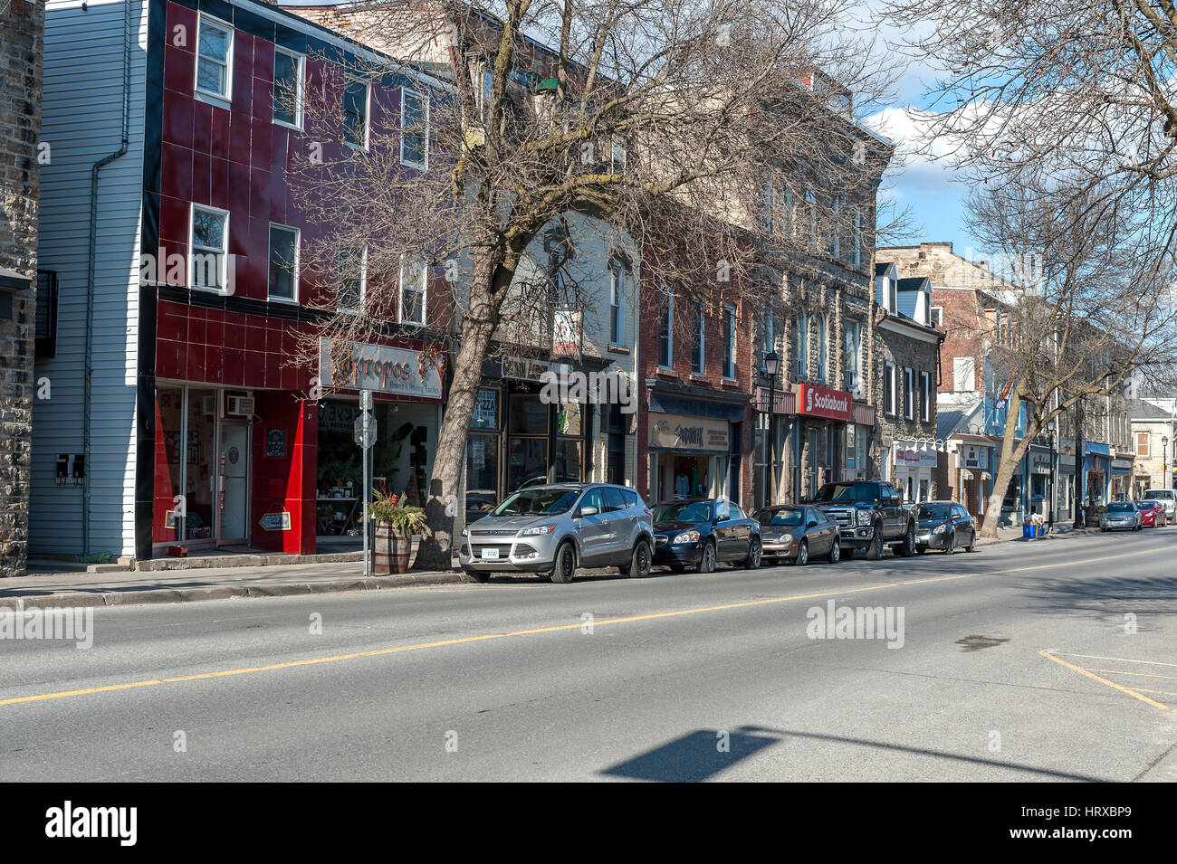 Downtown Perth, Ontario, Canada Stock Photo