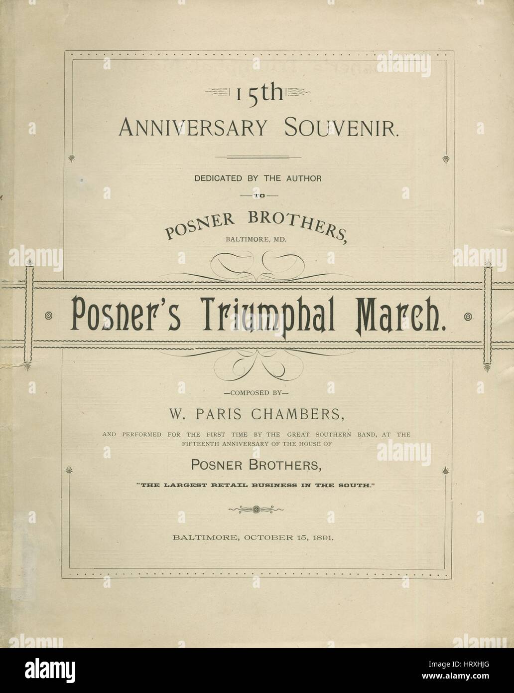 Very old handwritten sheet music hi-res stock photography and images ...