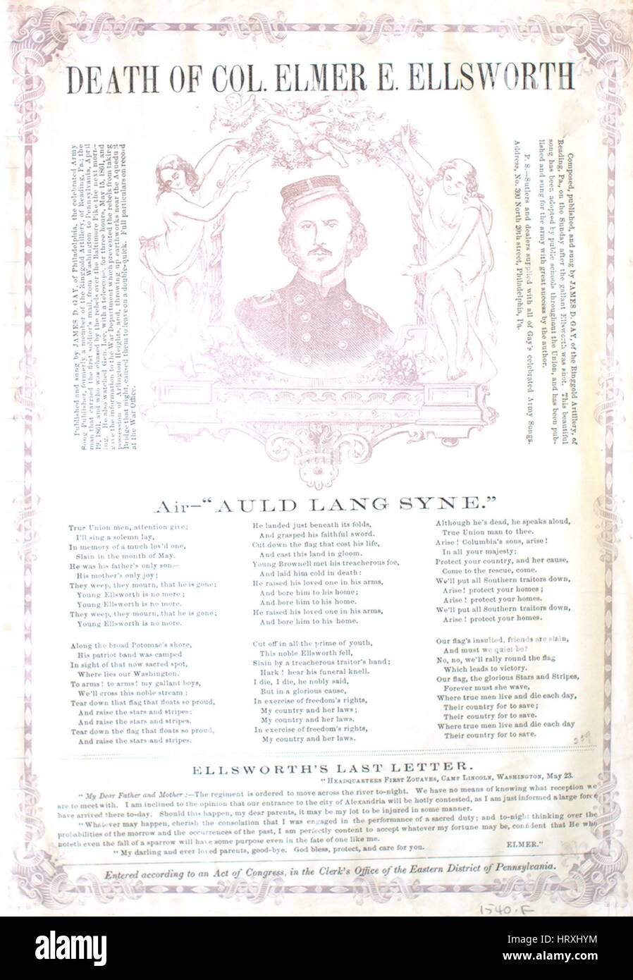 Elmer E Ellsworth Stock Photos & Elmer E Ellsworth Stock Images - Alamy