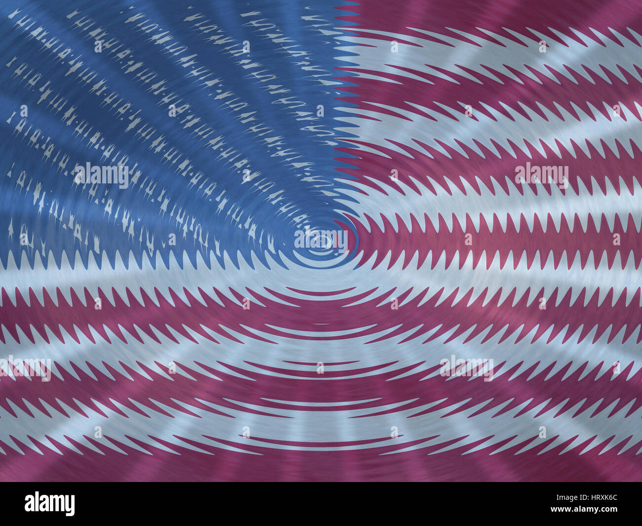 American flag background with ripples and rays illustration Stock Photo ...