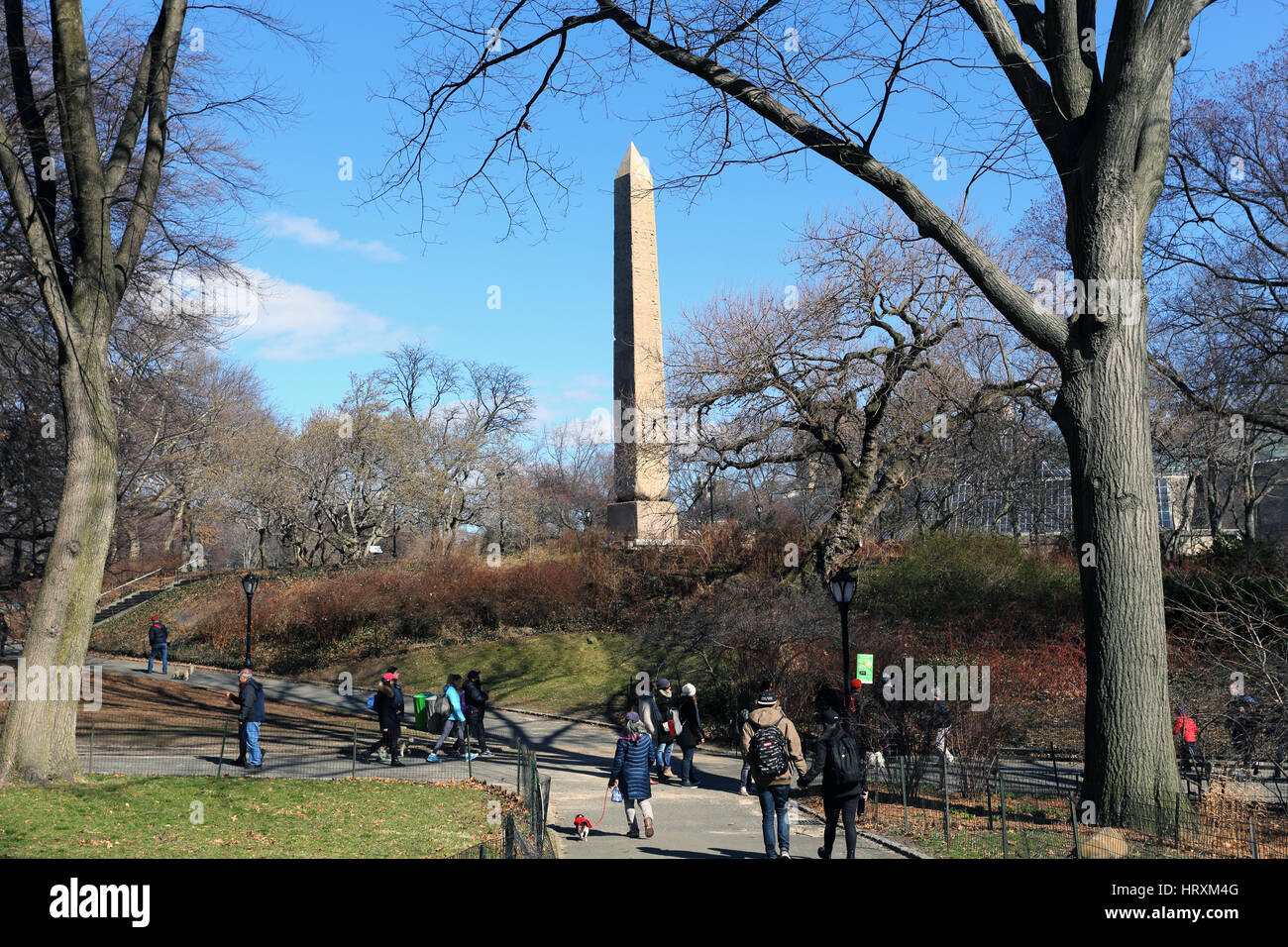 Cleopatra's Needle ancient Egyptian obelisk Central Park New York City