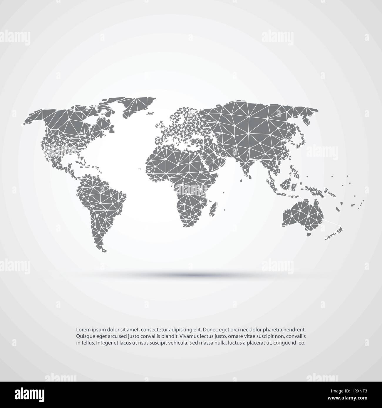 Cloud Computing and Networks, Technology Concept with World Map ...