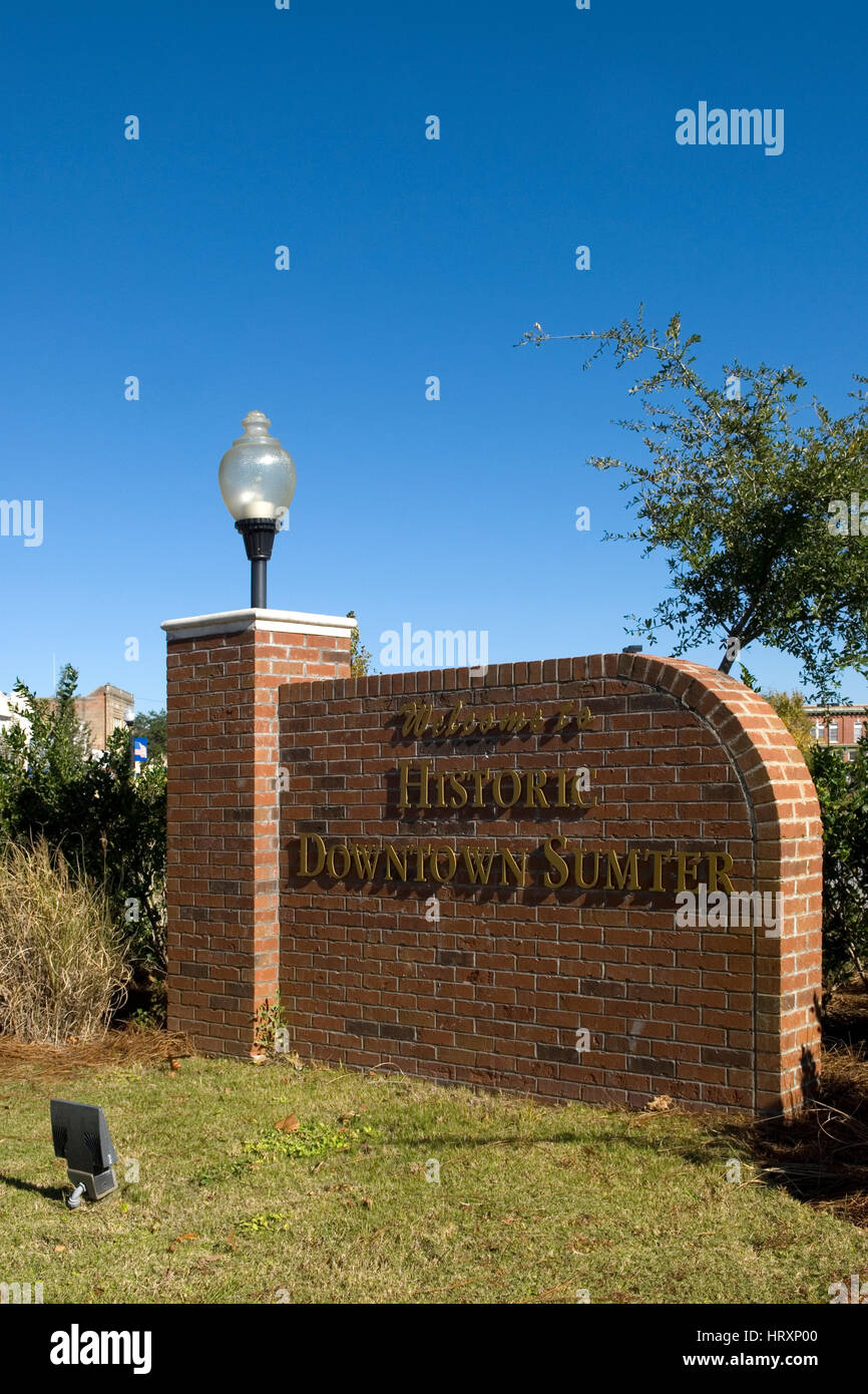 Downtown sumter south carolina hires stock photography and images Alamy