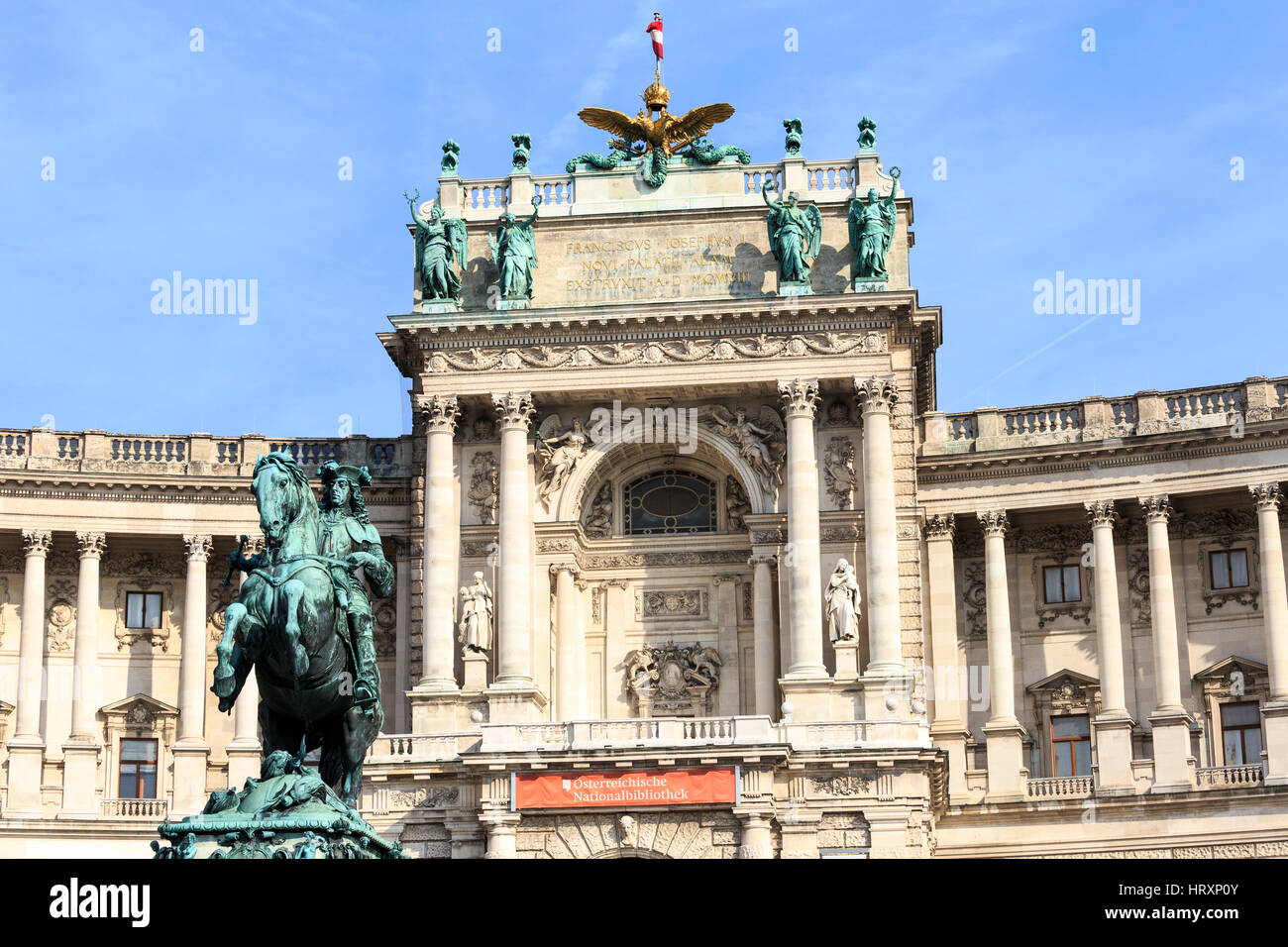 Neue Burg Palace, Vienna, Austria Stock Photo