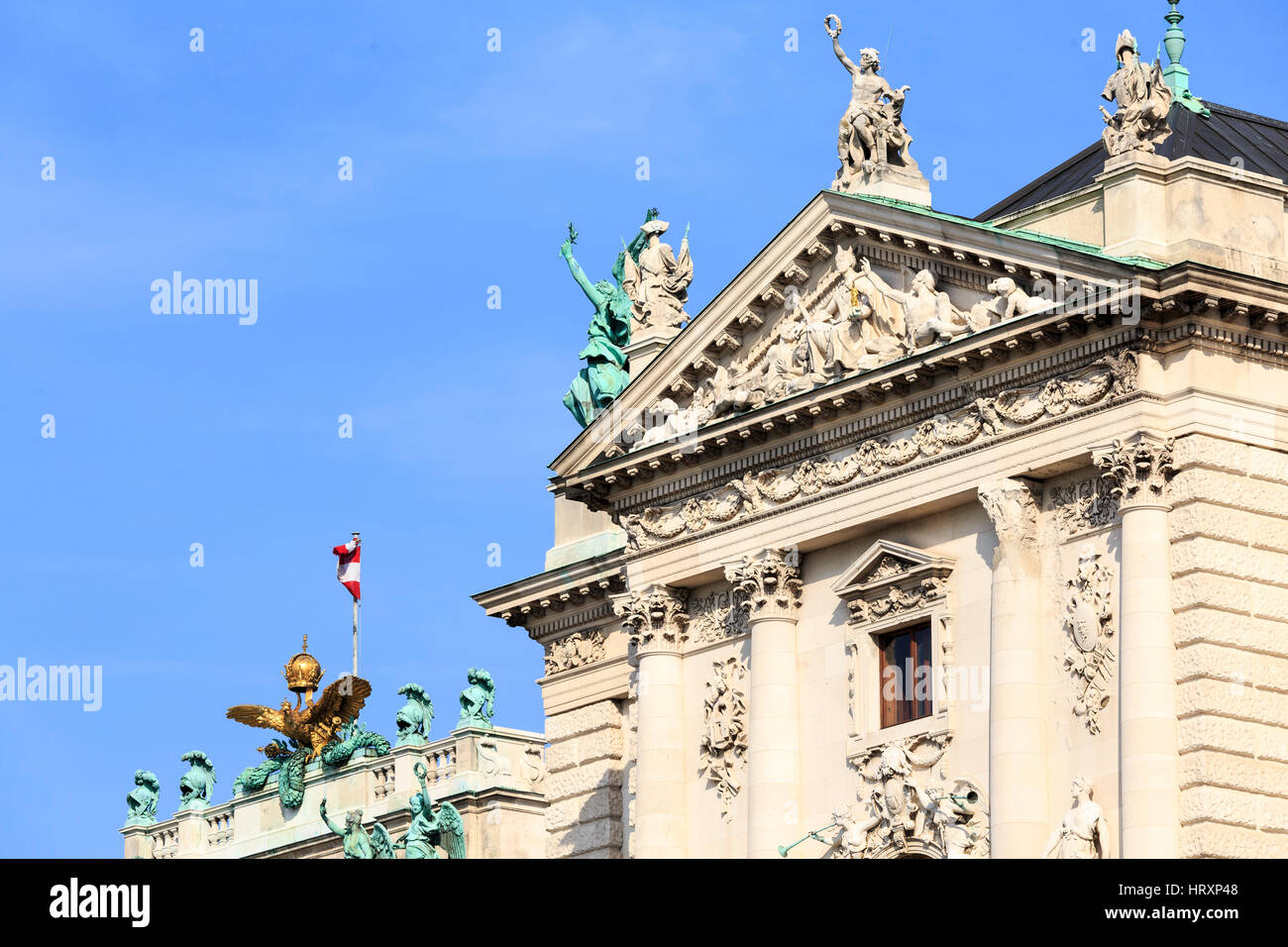Neue Burg Palace, Vienna, Austria Stock Photo